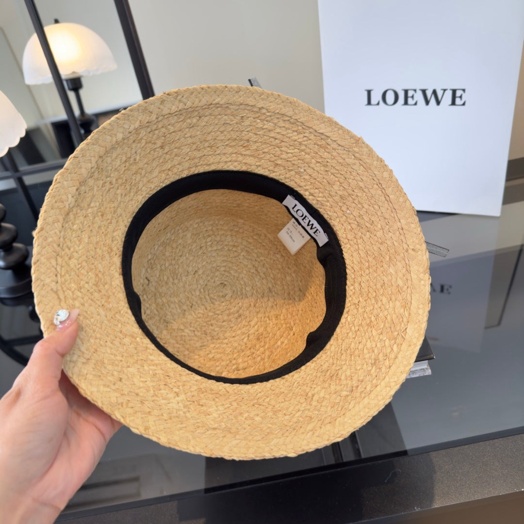 Loewe Raffia Straw Bucket Hat 299791