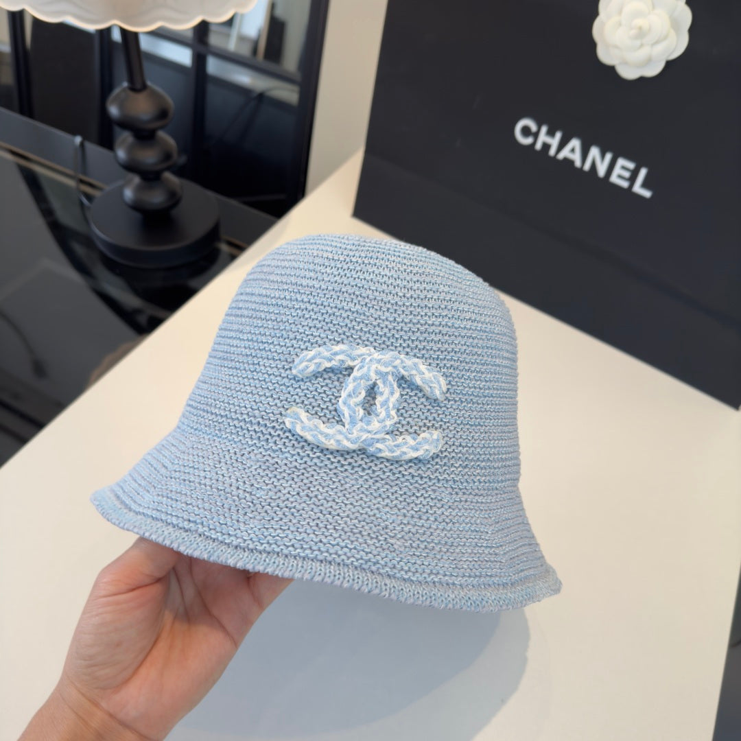 Chanel Knitted Bucket Hat 380655