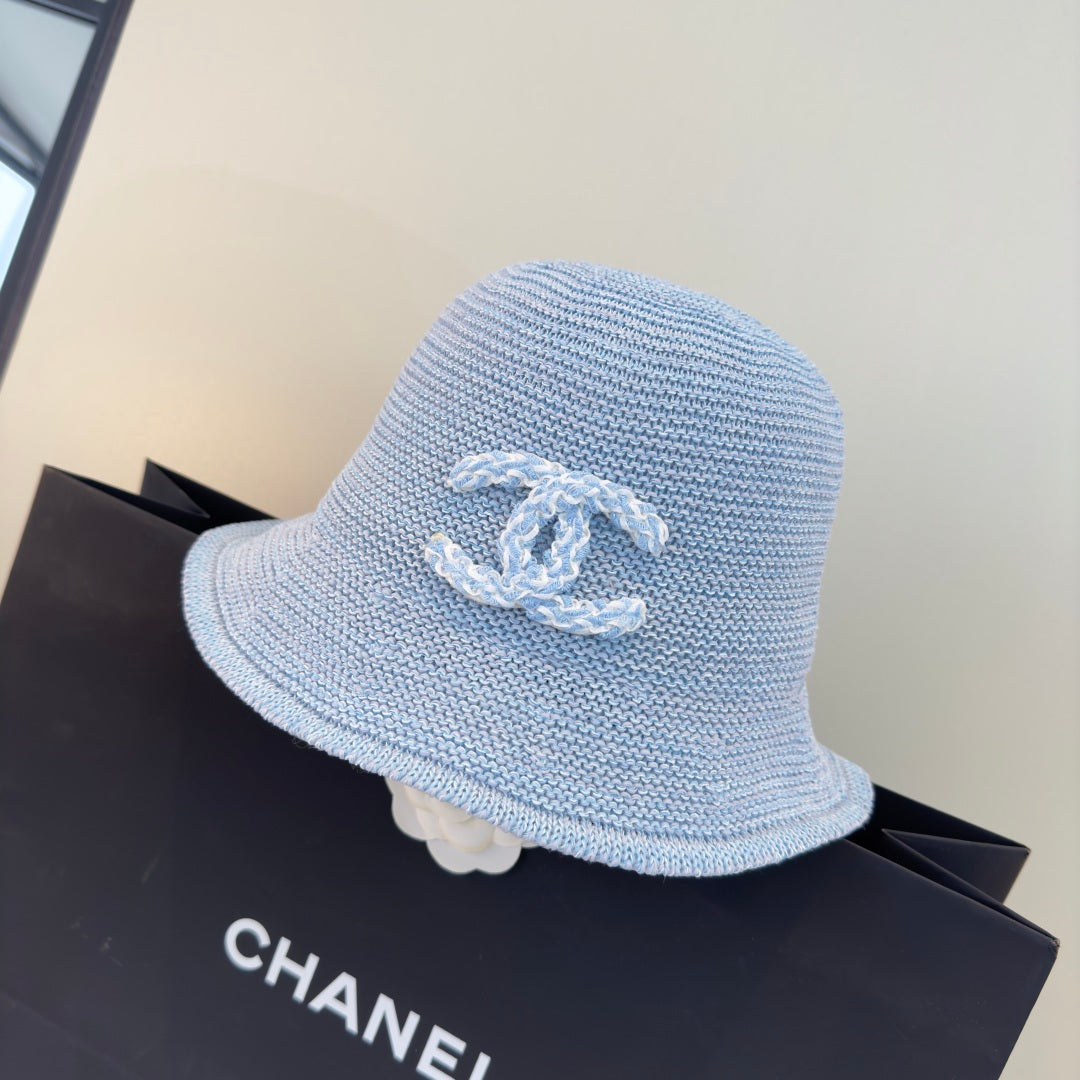 Chanel Knitted Bucket Hat 380655