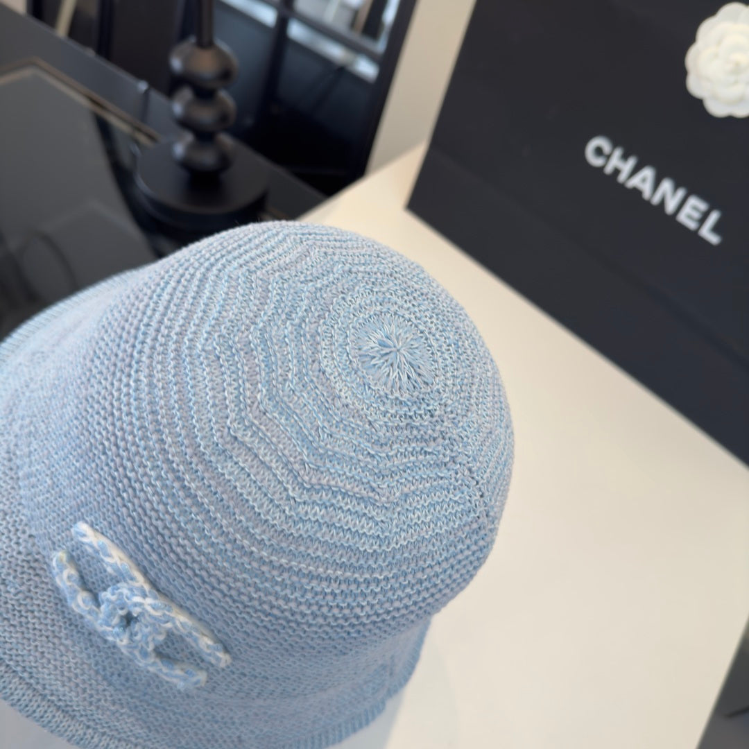 Chanel Knitted Bucket Hat 380655