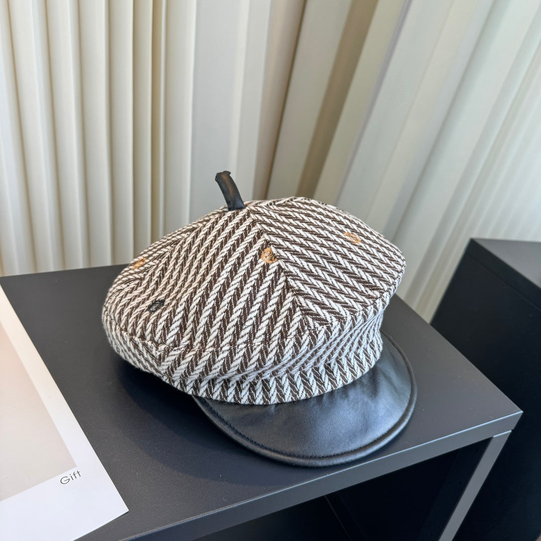 Dior 2026 Beret Hat Canvas 565691