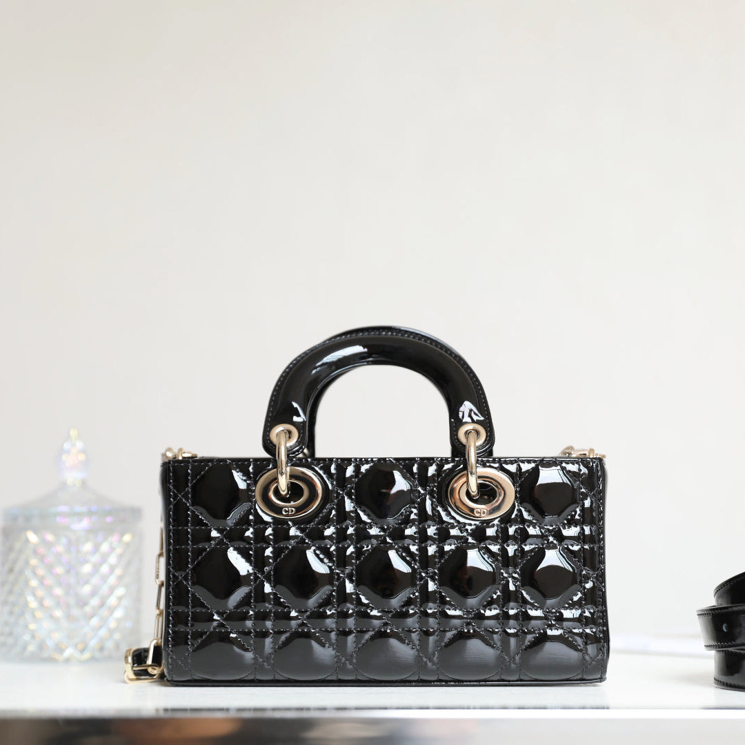 CD Lady D-Joy Black Patent Leather