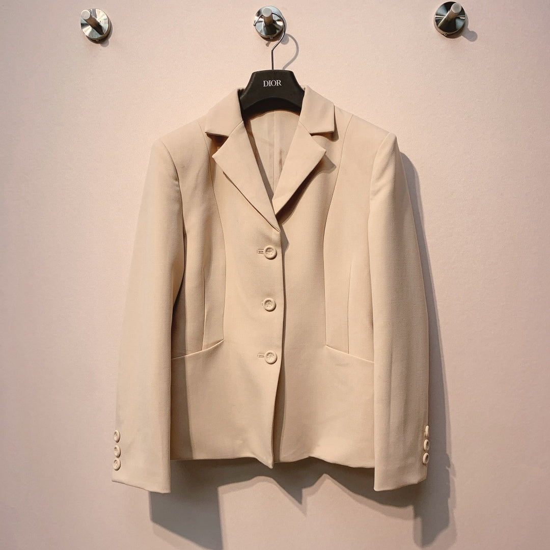 CD 25 Suit Beige Wool 320130