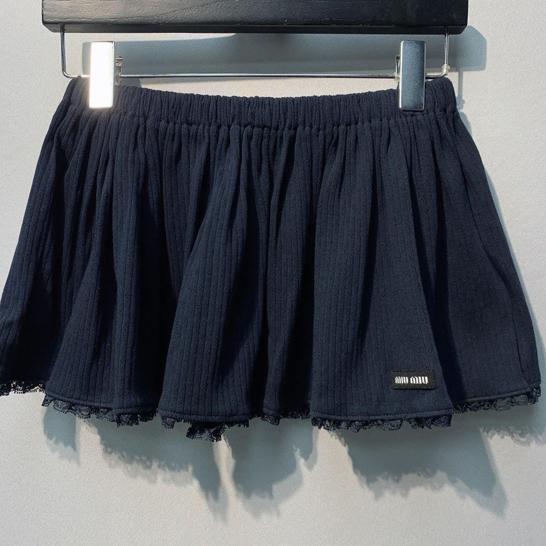 MiuMiu 2026 Set Navy Wool 392889