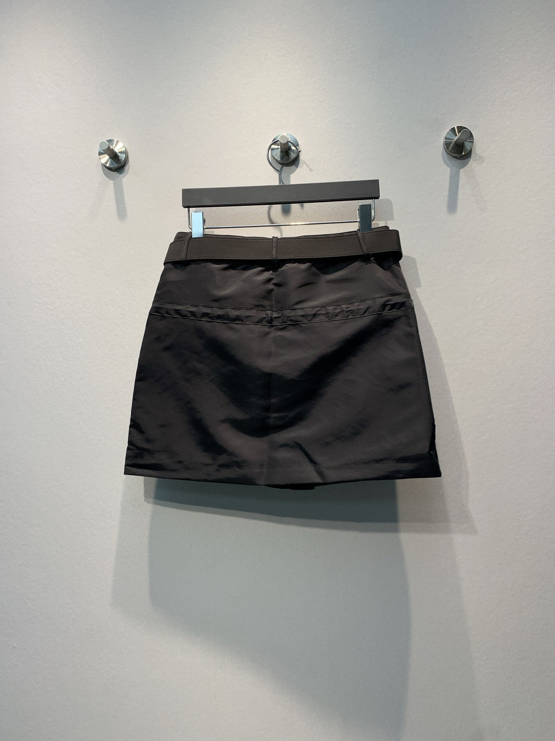 Prada 2026 Mini Skirt Black Polyester 395935