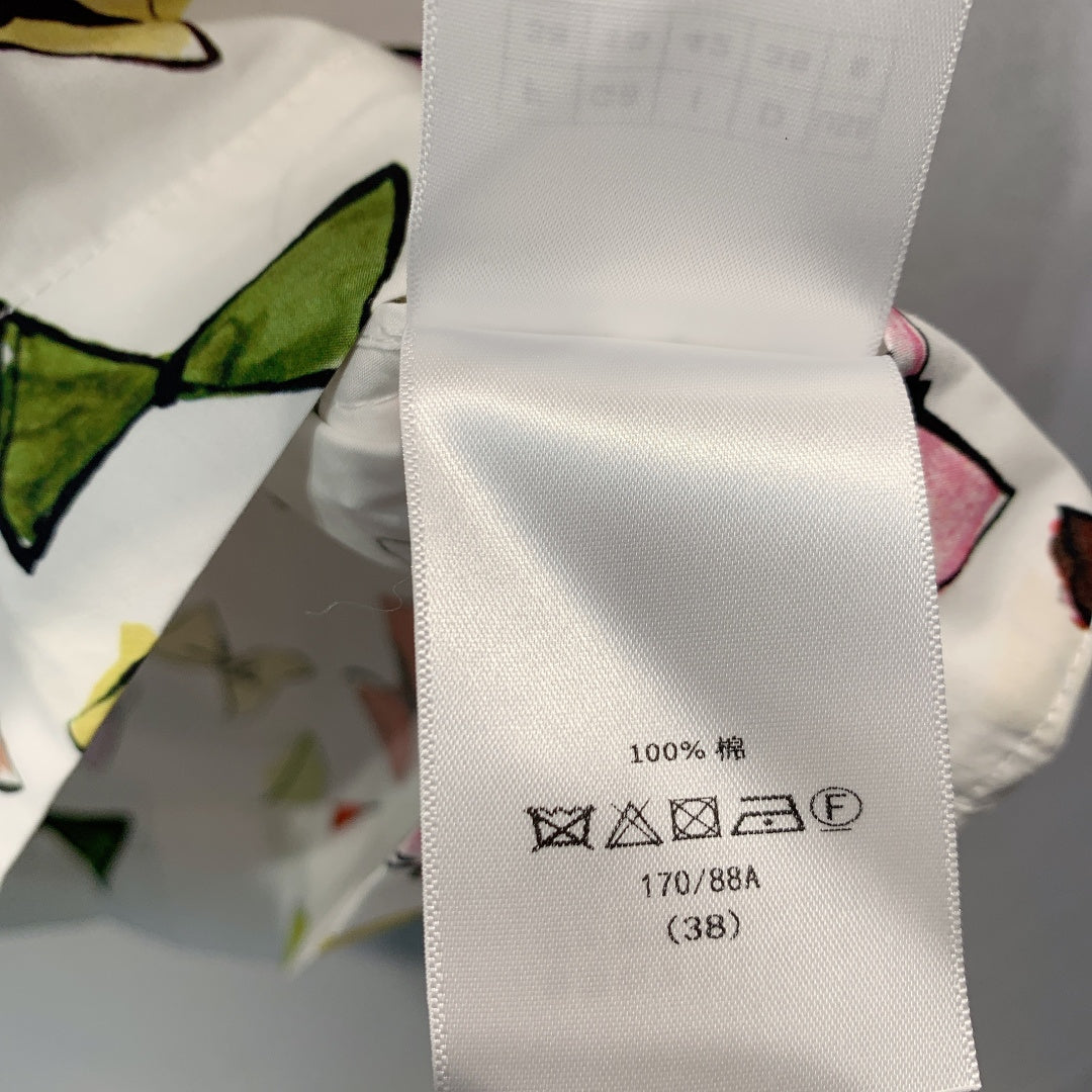 Dior 2026 Sleeveless Dress White Cotton 627246