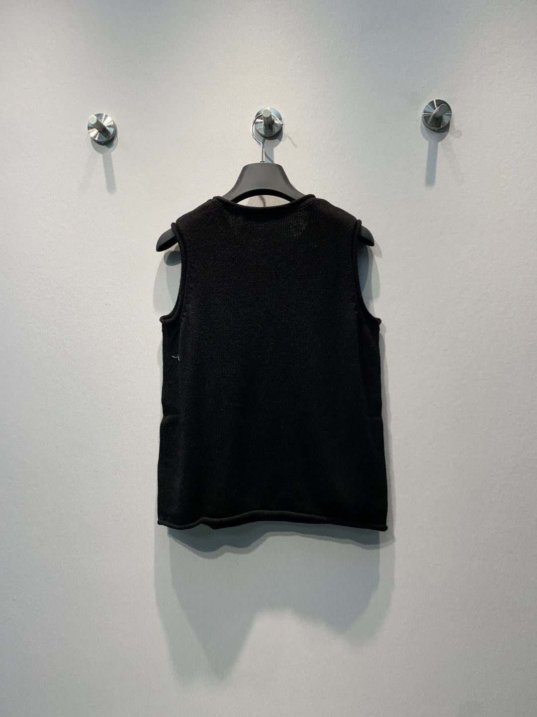 Chanel 2026 Vest Shirt Black Wool 638225