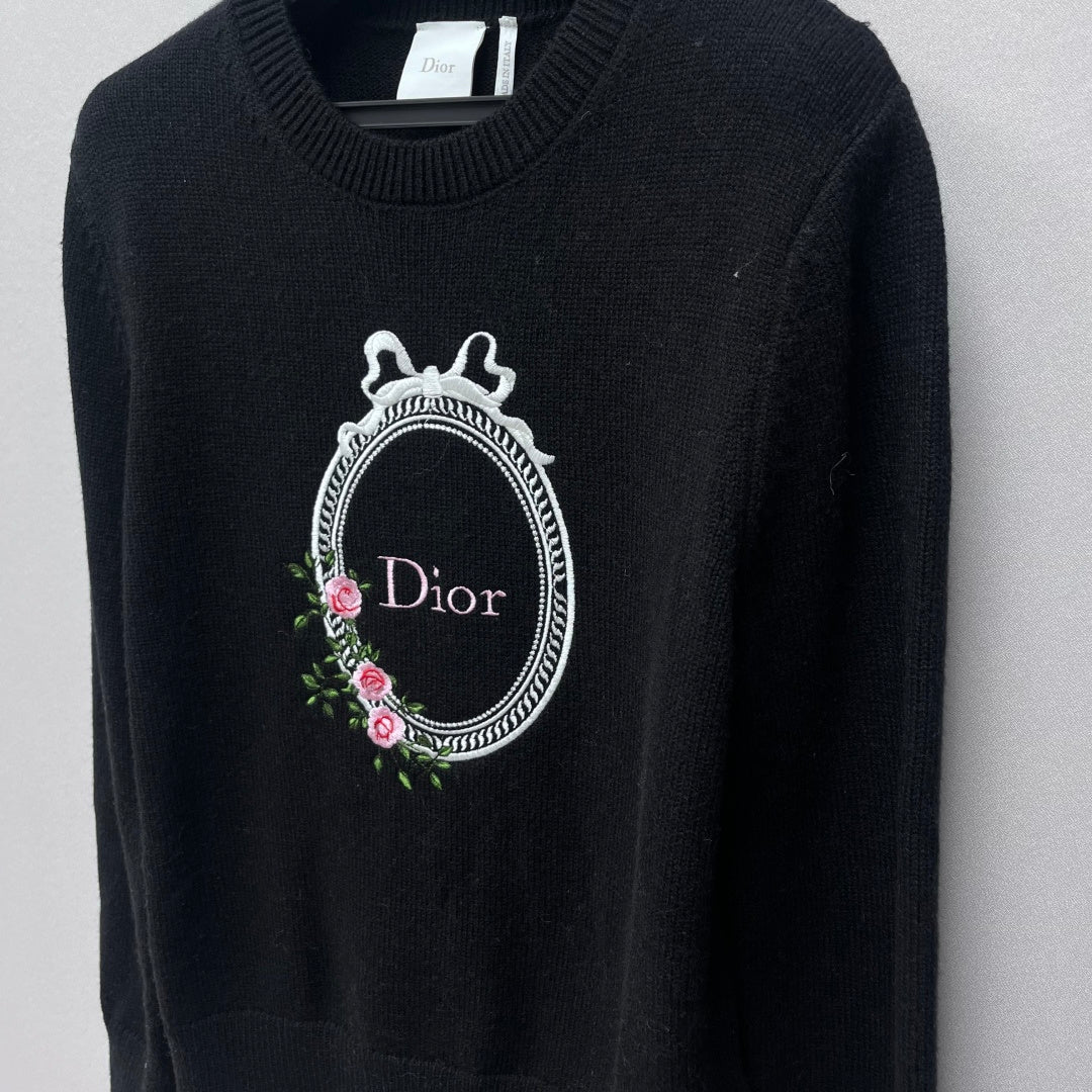 Dior 2026 Médaillon Embroidered Sweater Knit 444076