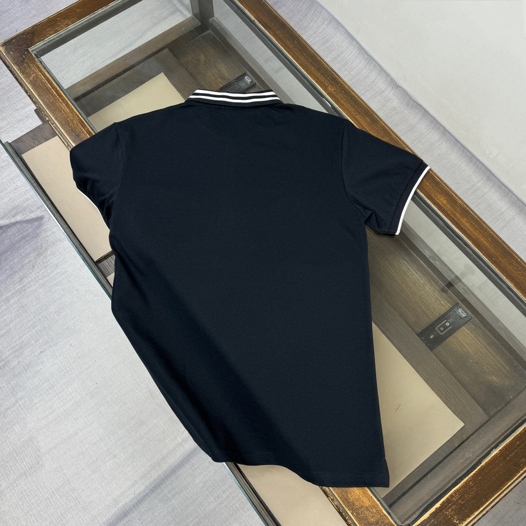 CD 26A Short-Sleeve Collared Polo Shirt Cotton 290863