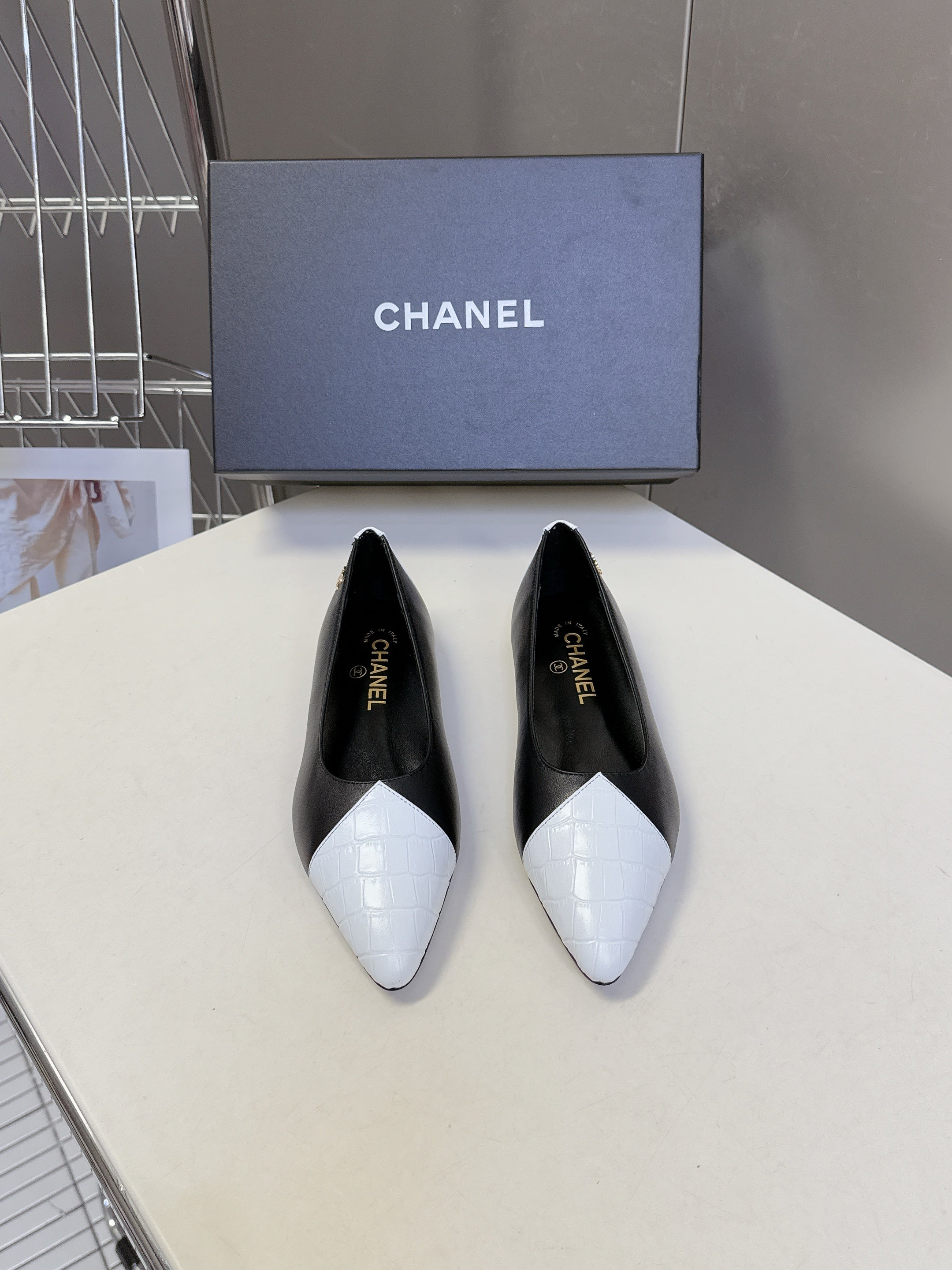 Chanel 2026 Embossed Ballerina Calfskin 895361