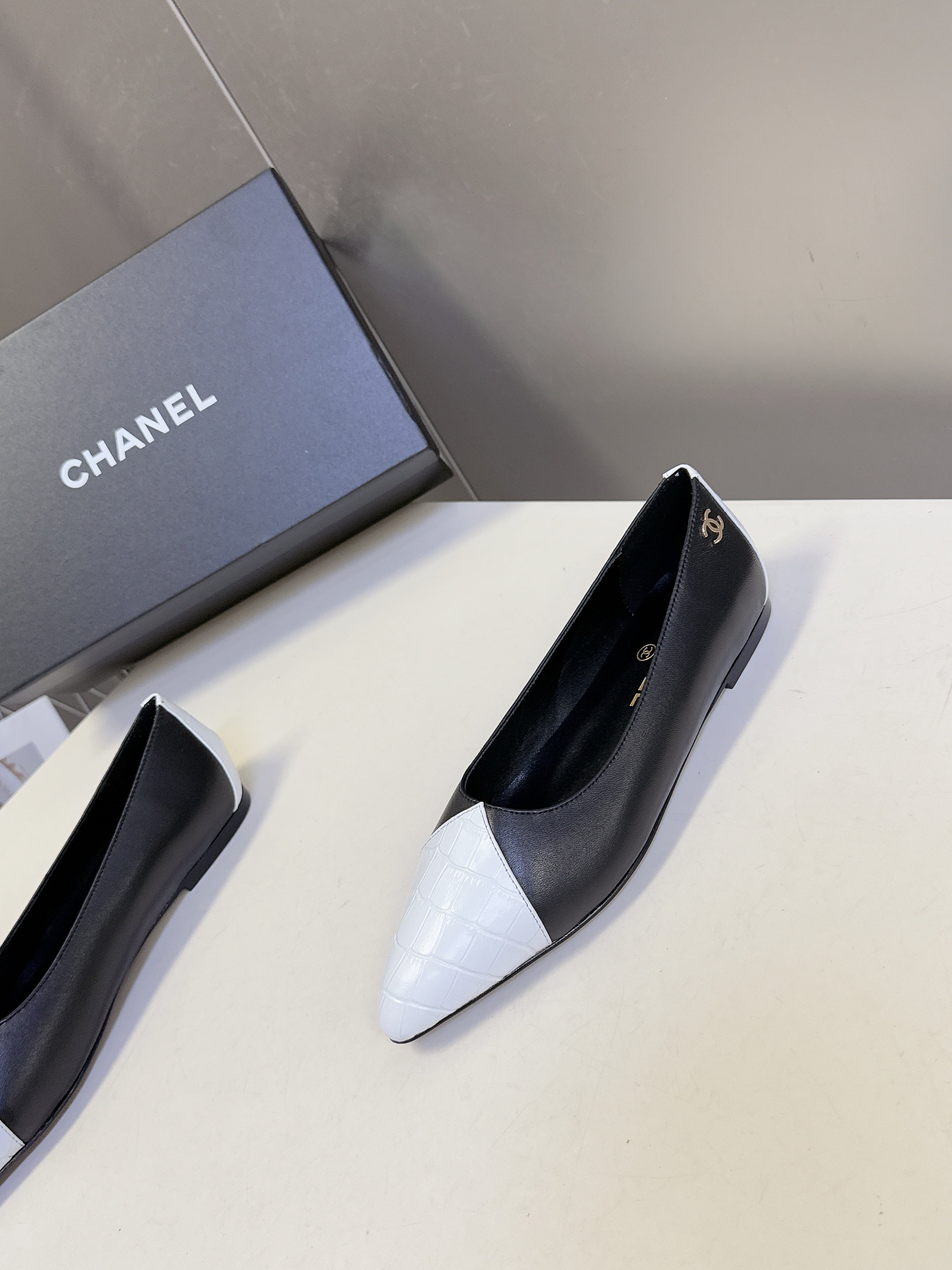 Chanel 2026 Embossed Ballerina Calfskin 895361