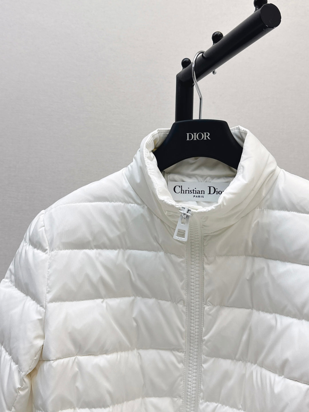 CD 25 Straight-Cut Puffer Jacket Cotton