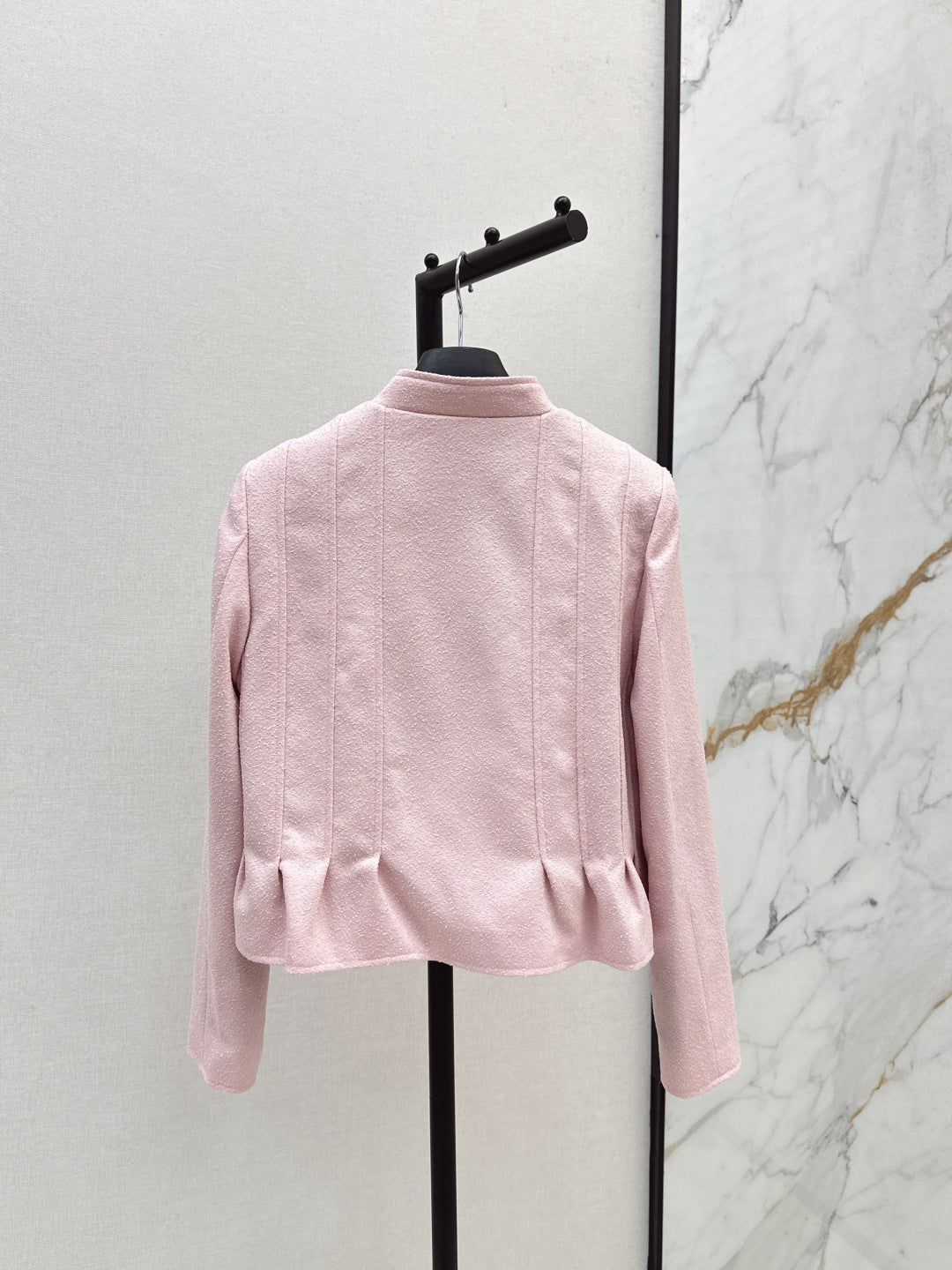 CD 25 Stand-up Collar Jacket Wool And Cotton
