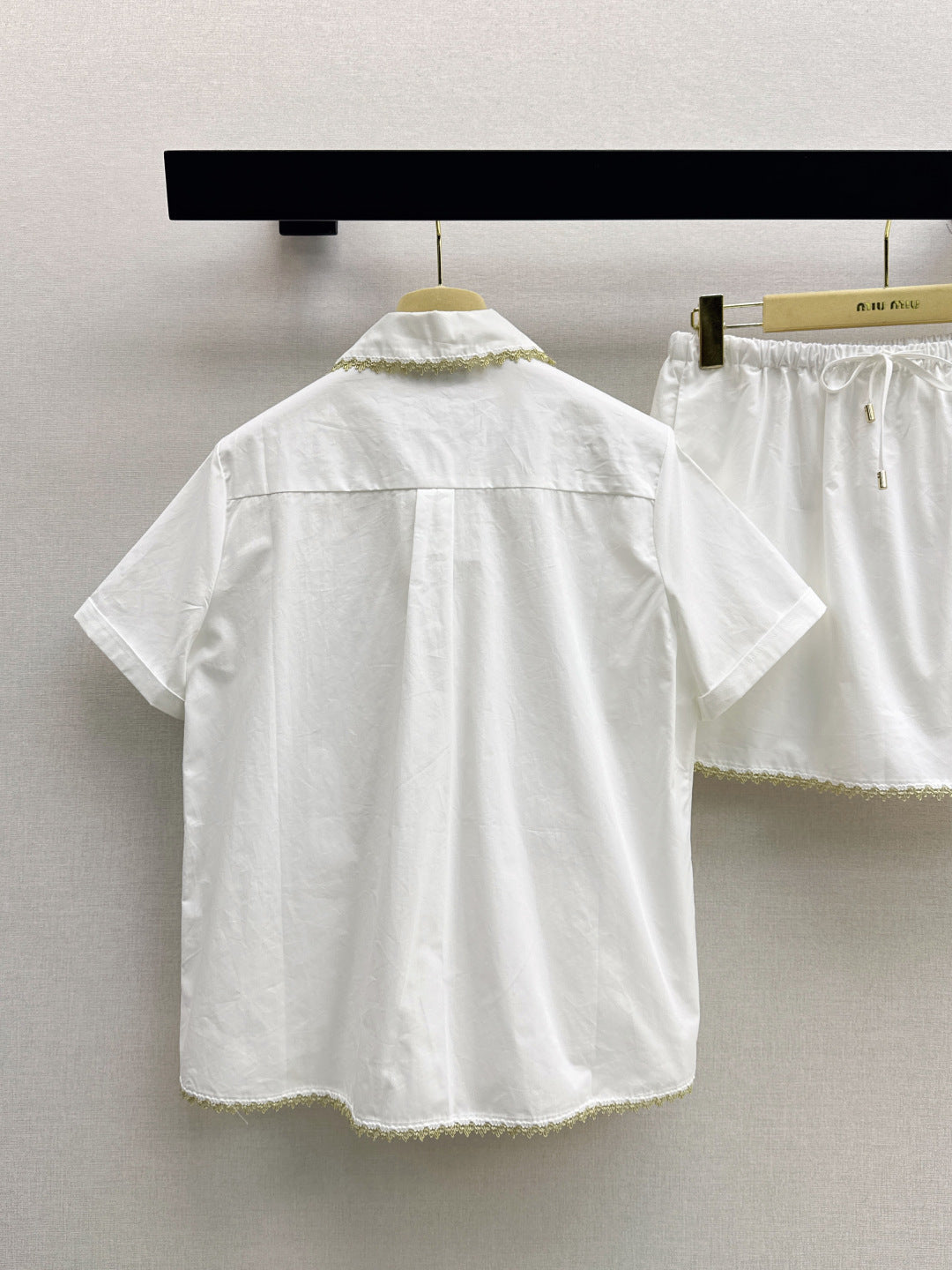 Miumiu 2026 Set White Cotton 445696