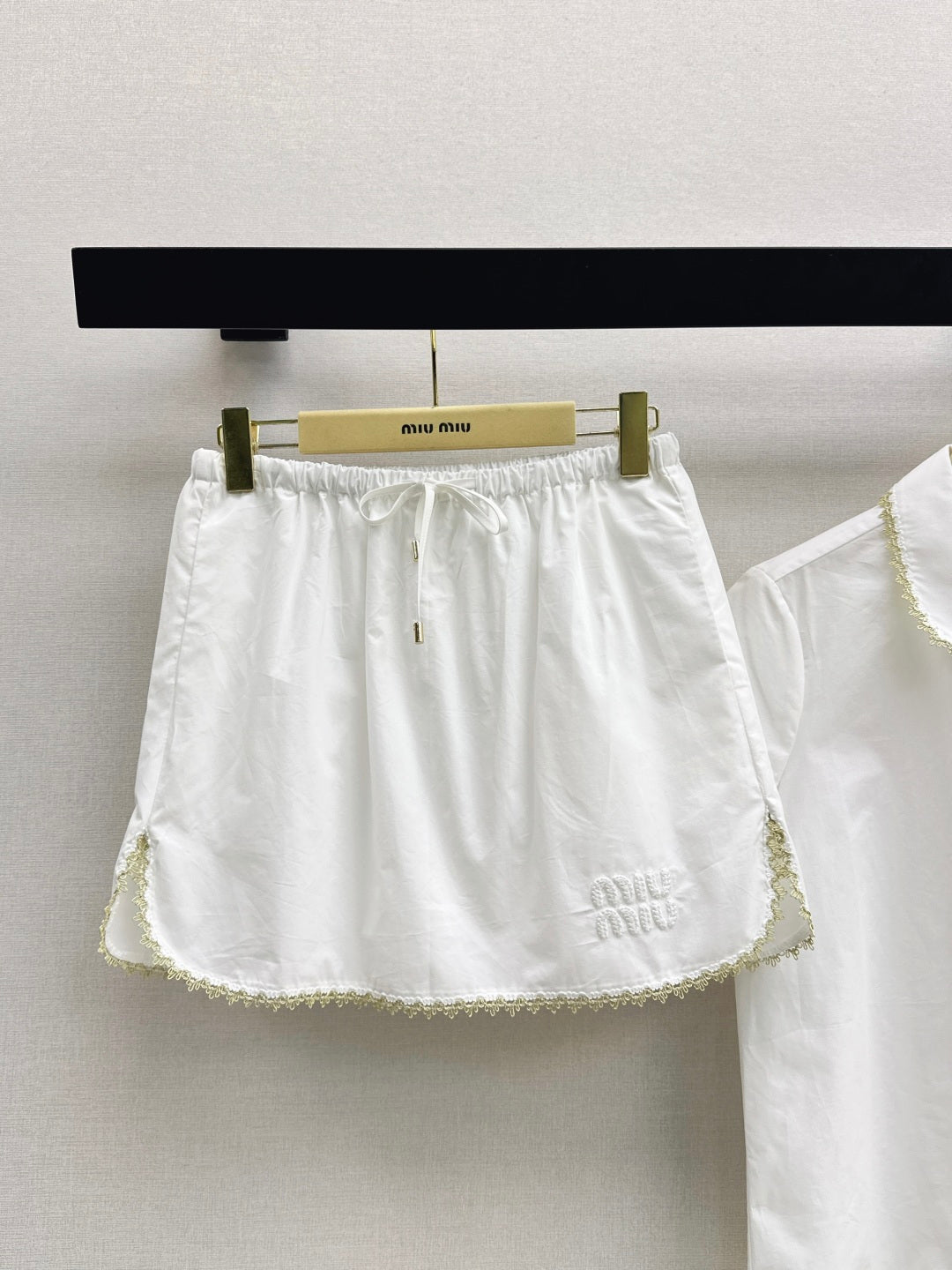 Miumiu 2026 Set White Cotton 445696