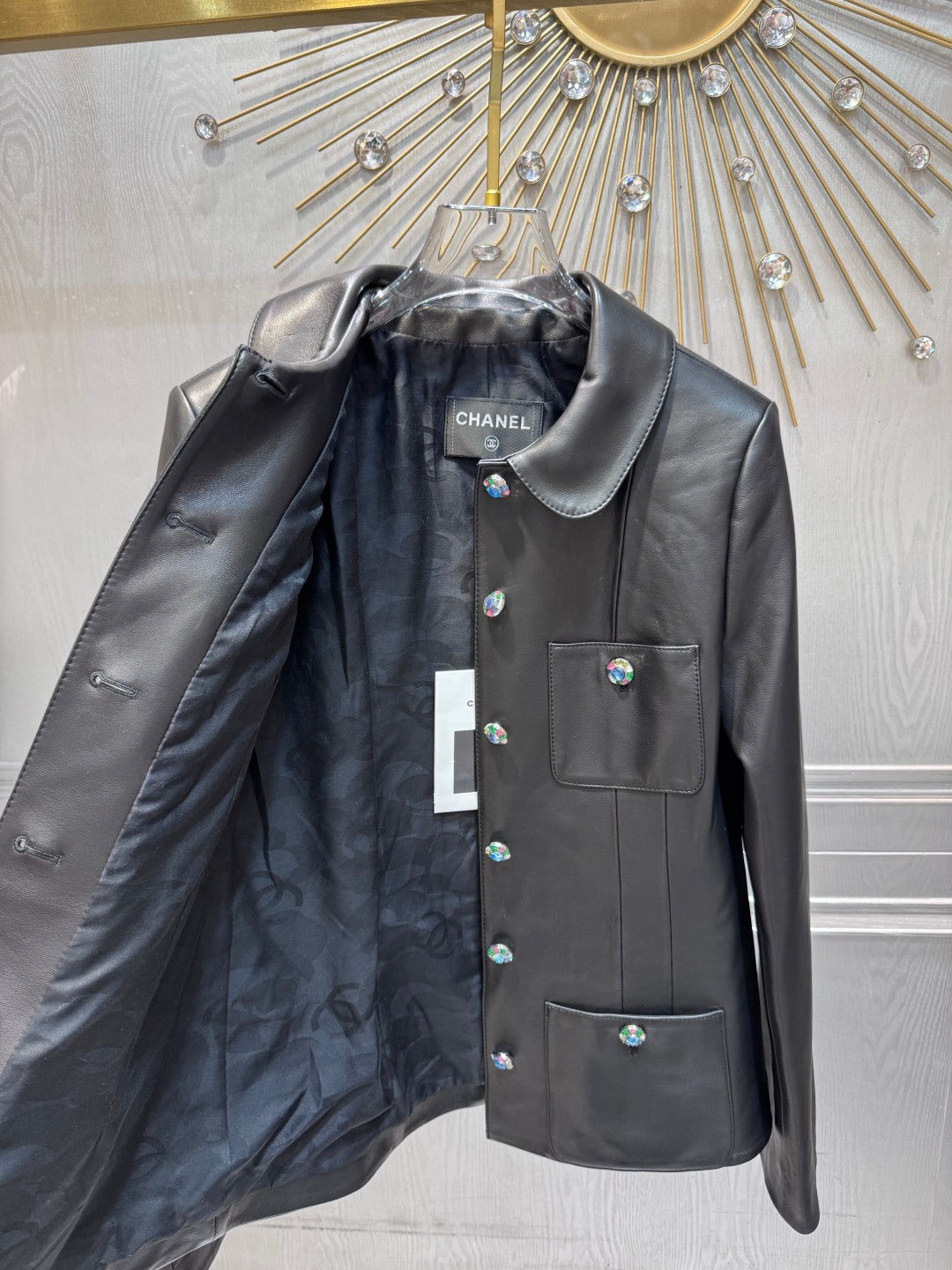 CC 25 Jacket Black Lambskin 020802090