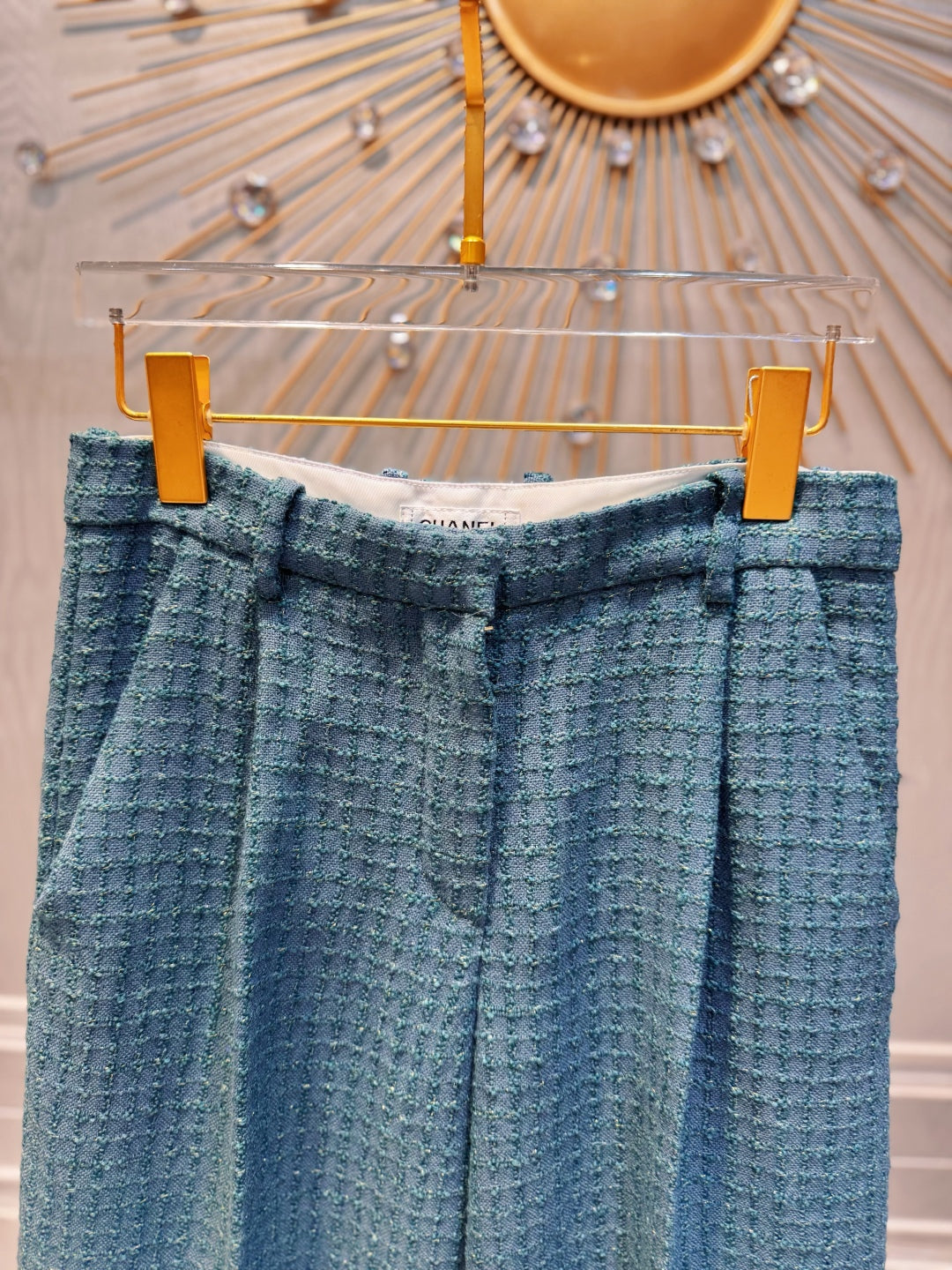 CC 25 Suit Turquoise Tweed 10801090
