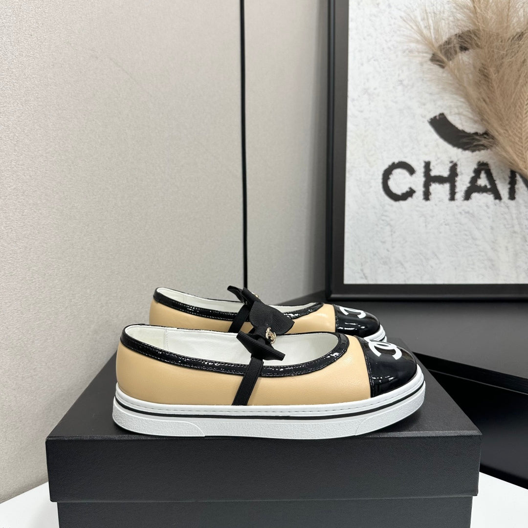 Chanel 2026 Ballet Flat Patent Leather Sheepskin 823042