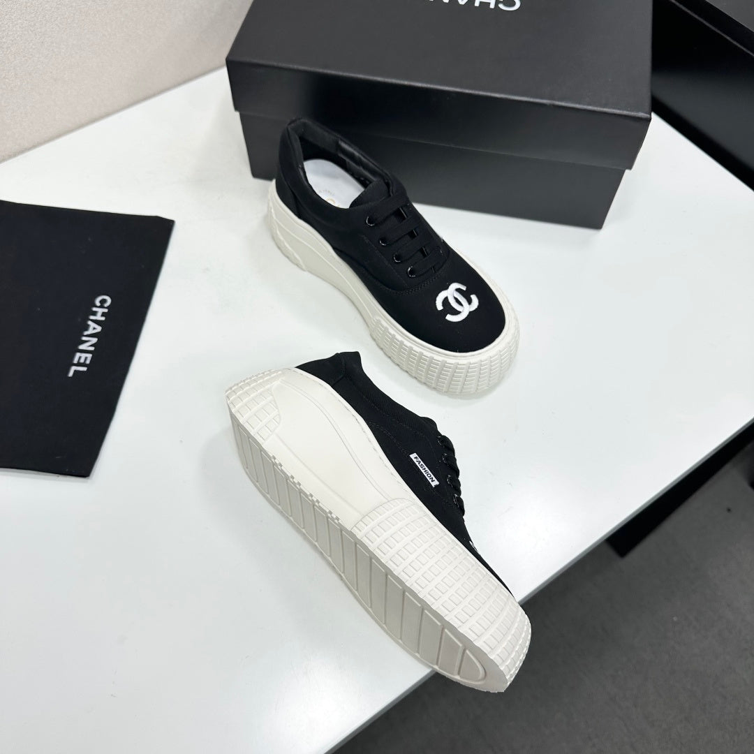 Chanel 2026 Platform Sneakers Fabric 985831