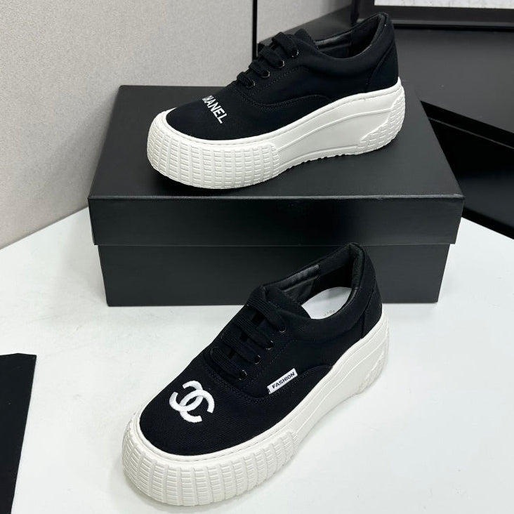 Chanel 2026 Platform Sneakers Fabric 985831