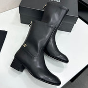 Chanel 2026 Short Boots 35mm Suede Leather 985644