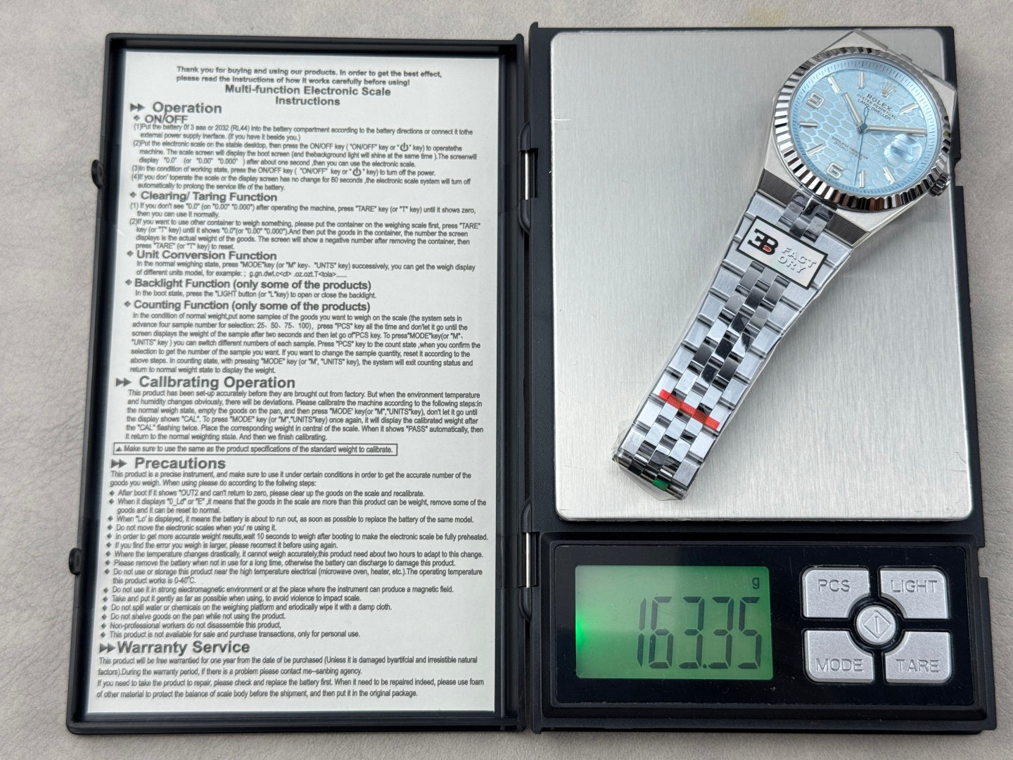Rolex Land-Dweller Ice Blue Dial
