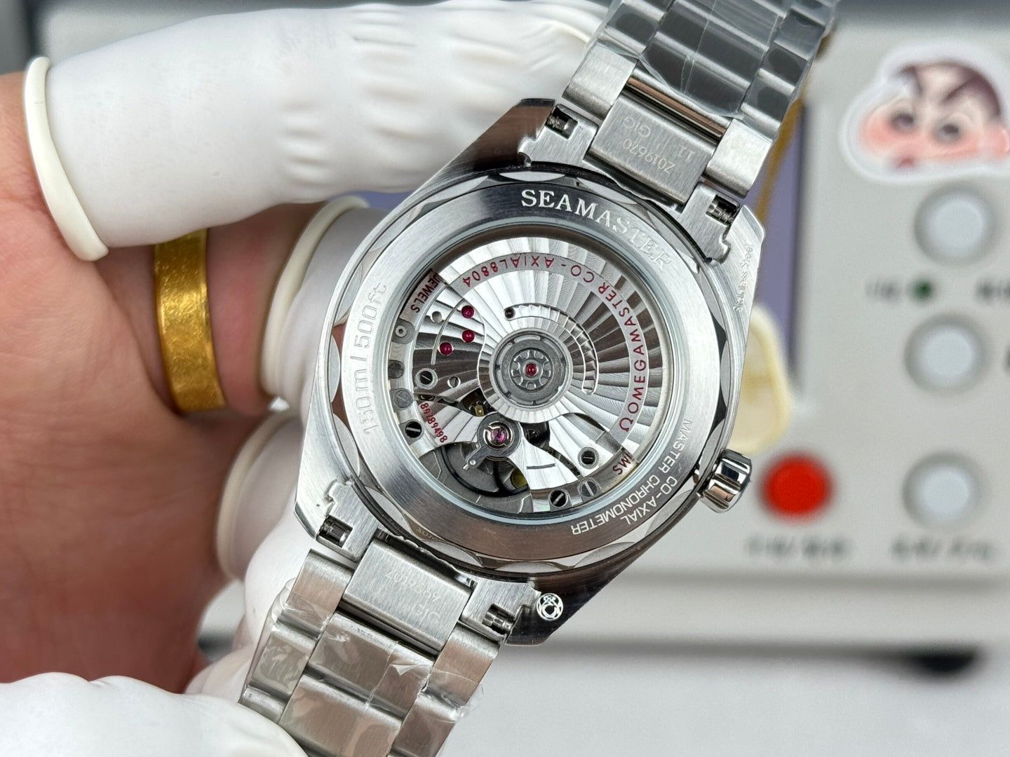 Omega Seamaster Railmaster 38mm Steel Brown Dial