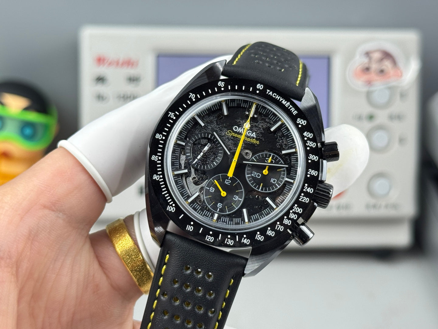 Omega Speedmaster Dark Side Of The Moon Apollo 8 Black Ceramic Watch