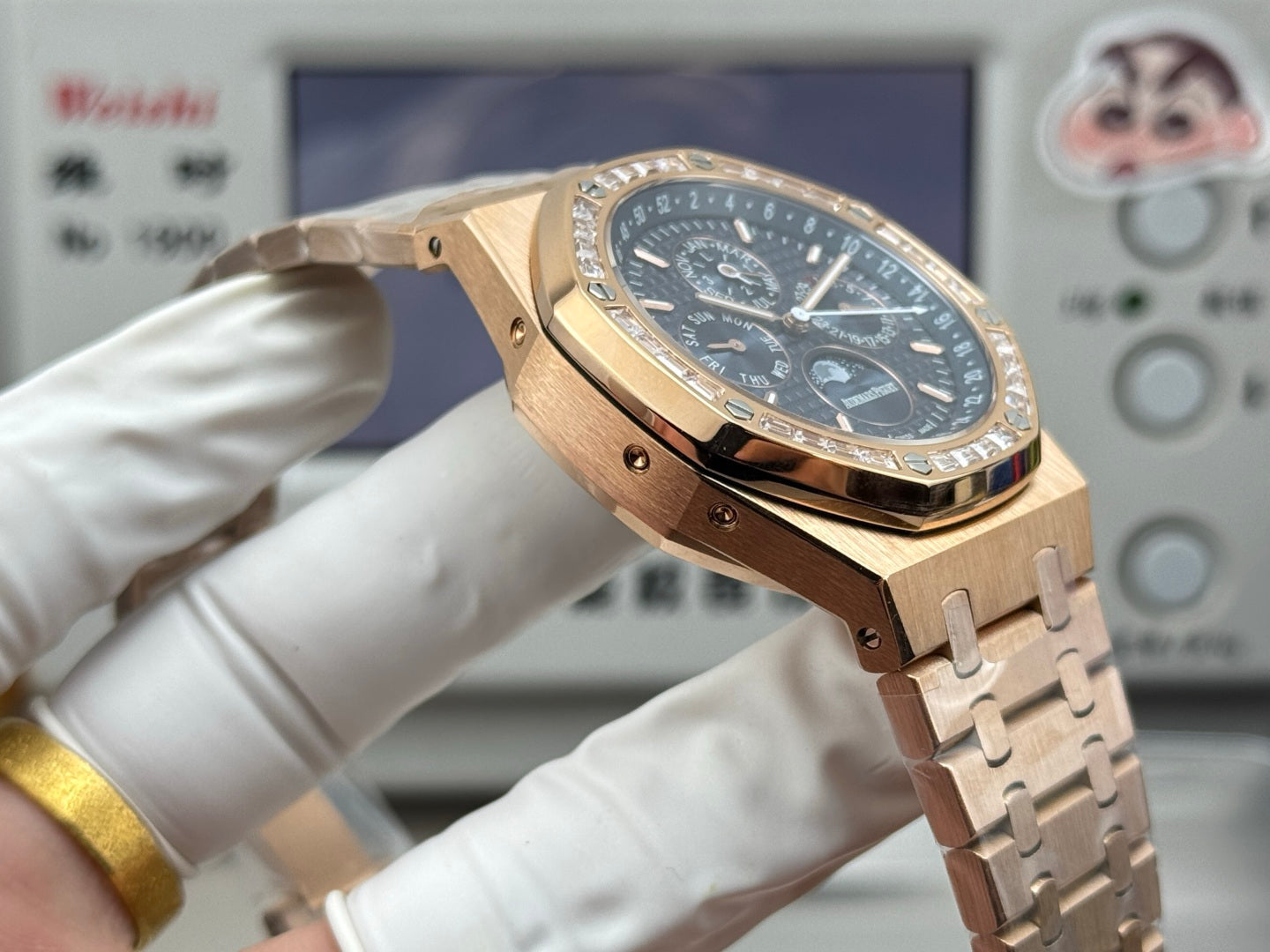 Audemars Piguet Royal Oak Perpetual Calendar 41mm Rose Gold Dark Blue Dial
