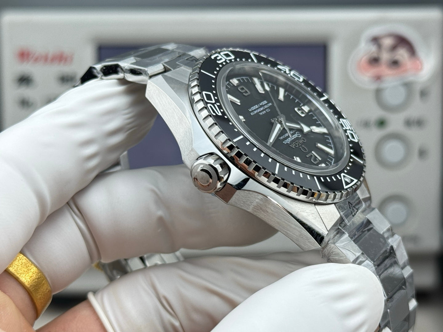 Omega Seamaster Planet Ocean 600M 42mm Steel Black Dial Watch