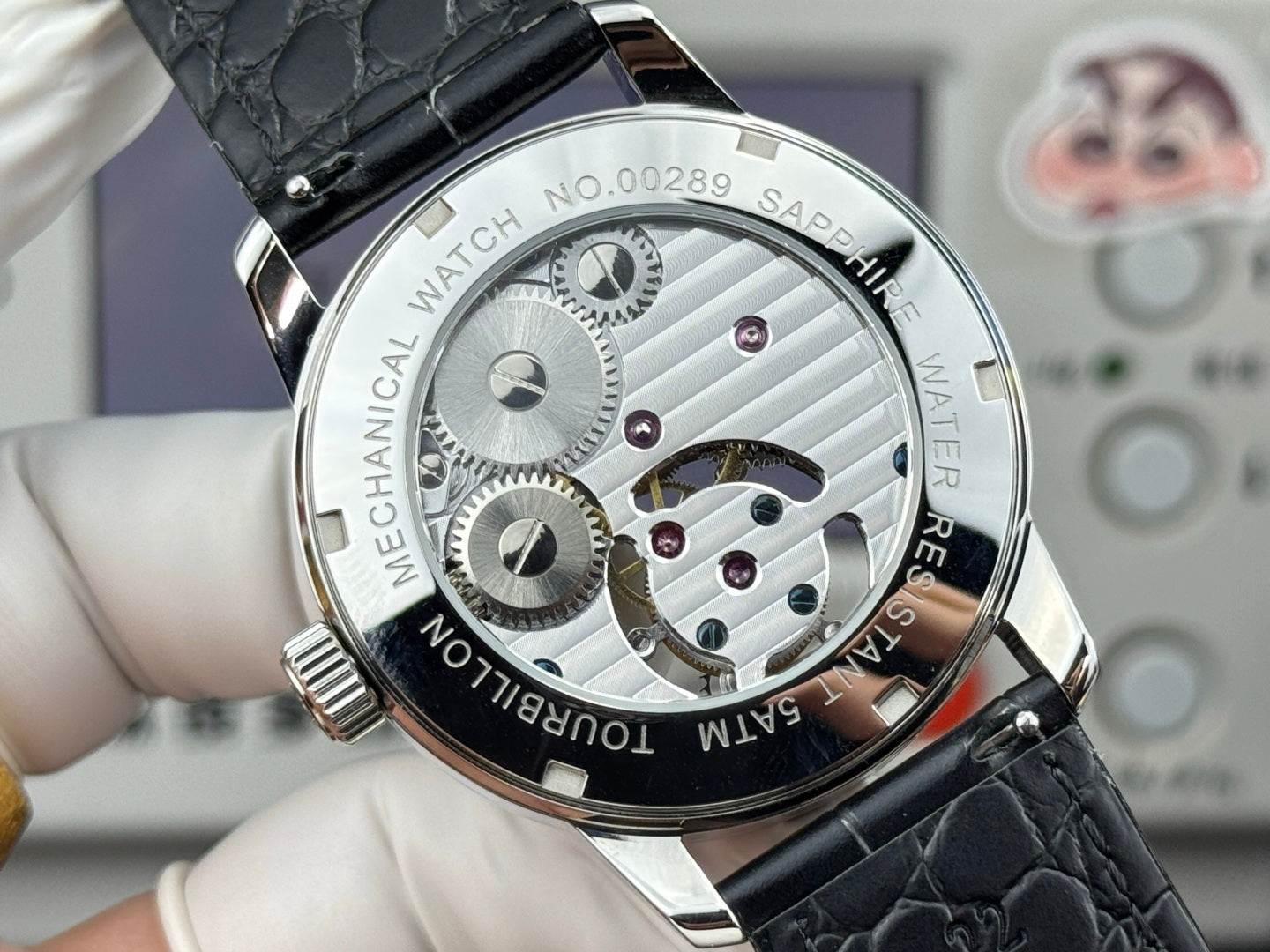Patek Philippe Grand Complications Sky Moon Tourbillon 42mm Steel Case Rainbow Benzel