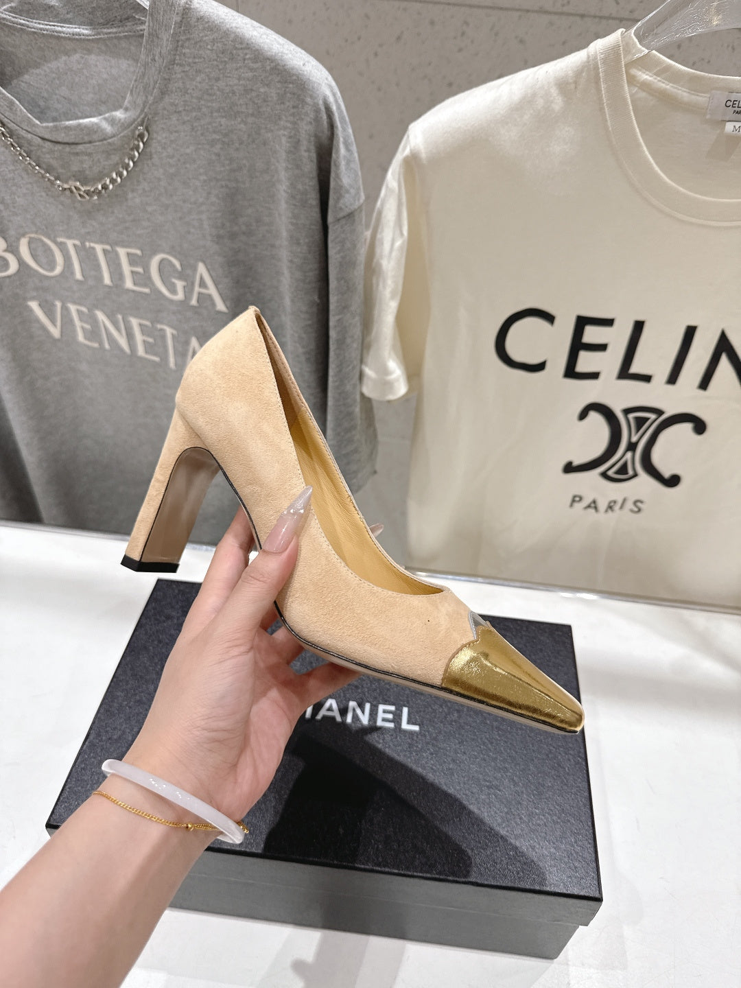 Chanel 2026 Pump 90mm Suede 852617