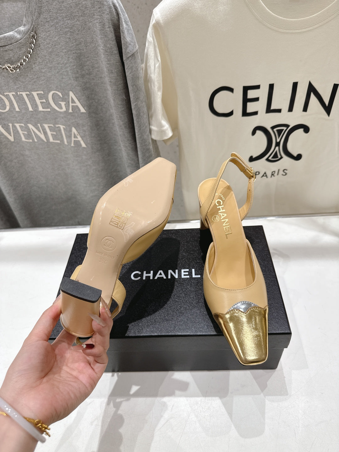 Chanel 2026 Slingback 60mm Sheepskin 852627