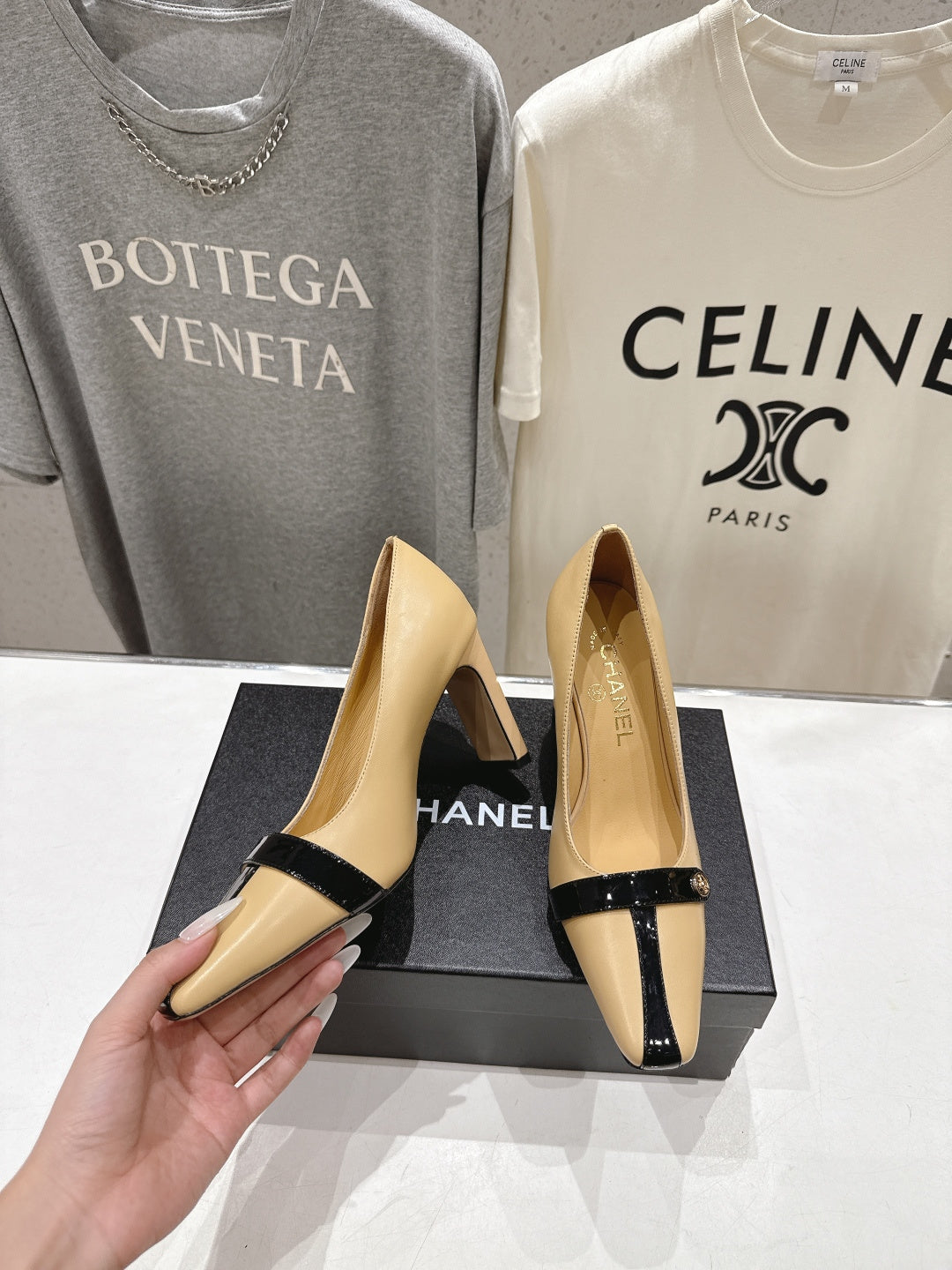 Chanel 2026 Pumps 85mm Calfskin 896446