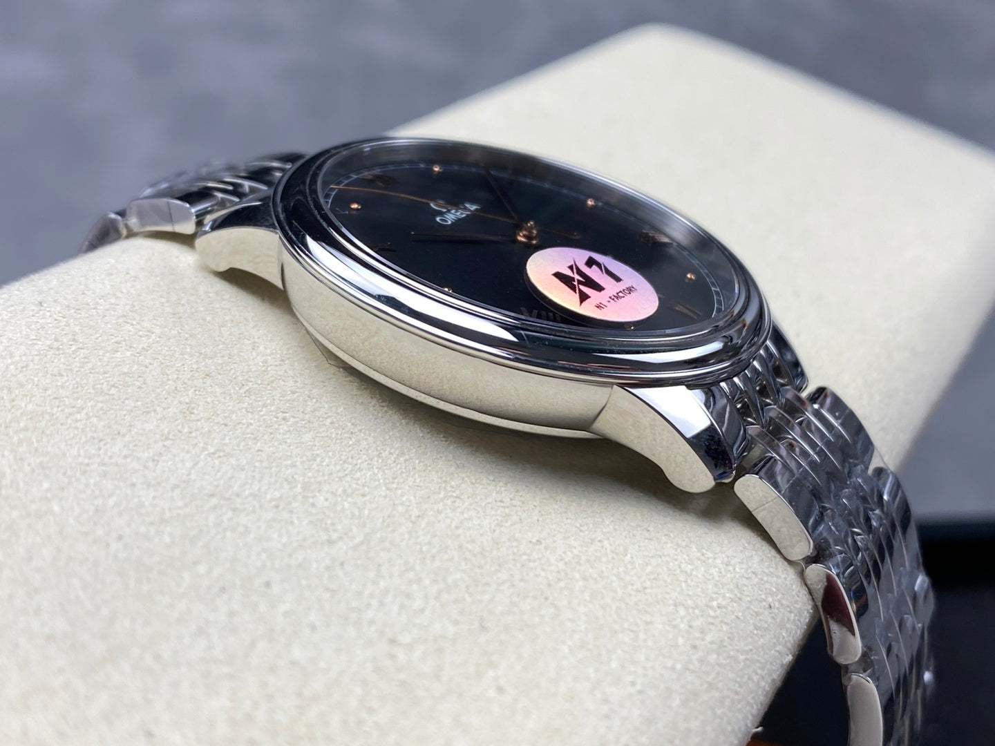 Omega De Ville Prestige Co-Axial Master Chronometer 41mm Black Dial Watch