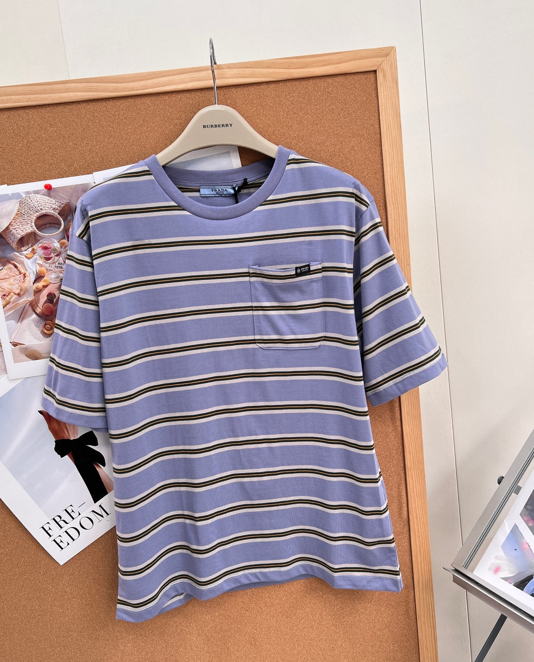Prada 2026 Shirt Violet Cotton 655186