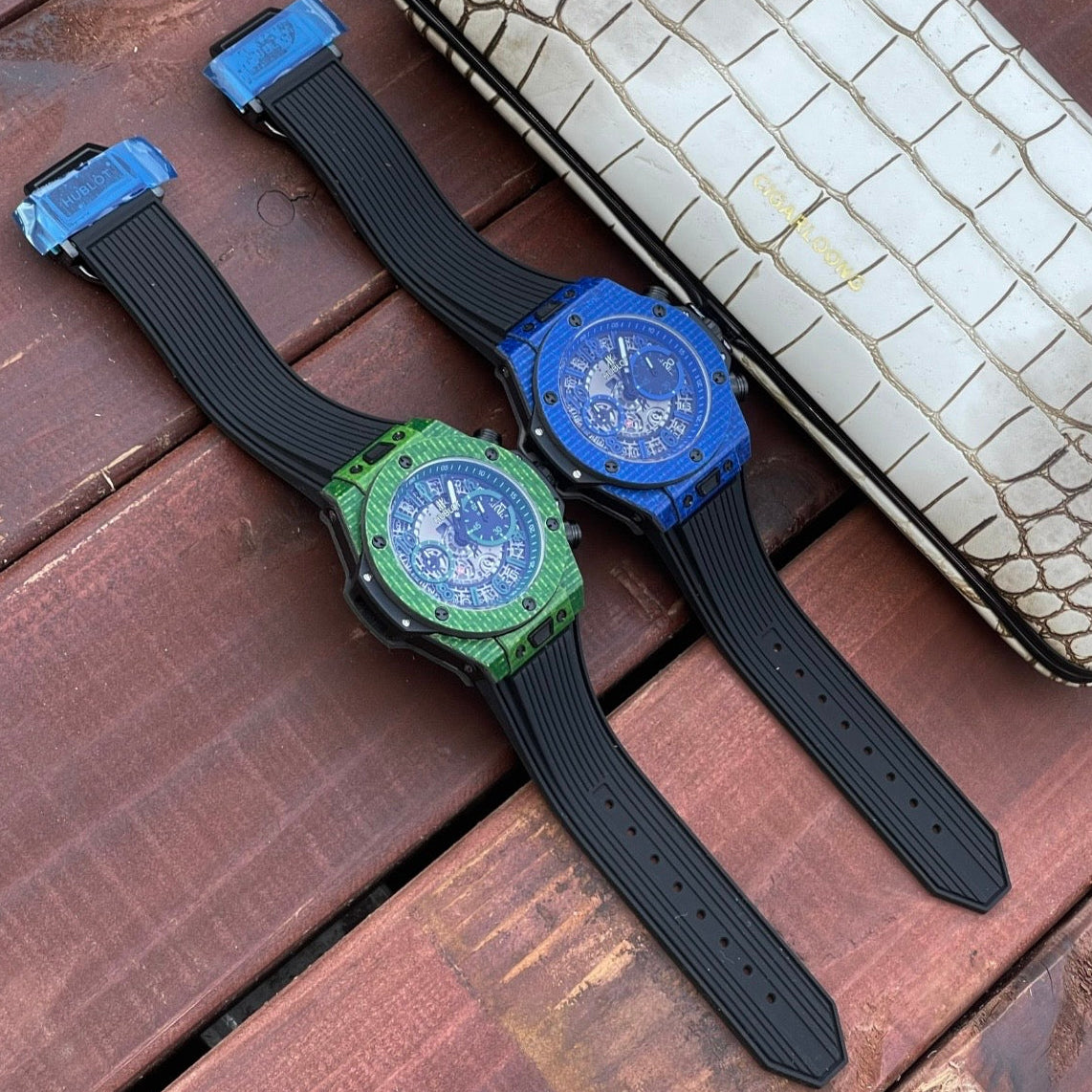 Hublot Big Bang Unico 45mm Watch Black Rubber Strap