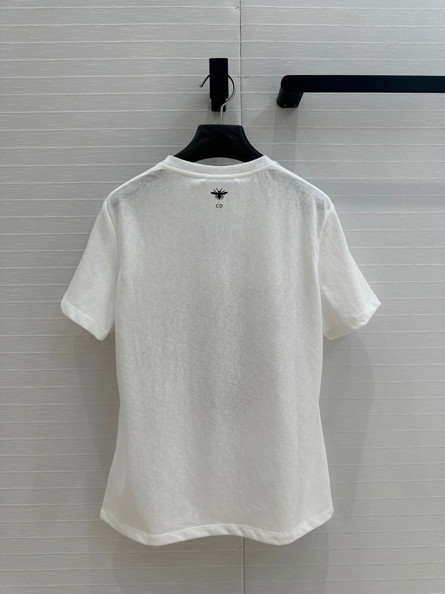CD Heart T-shirt White Cotton