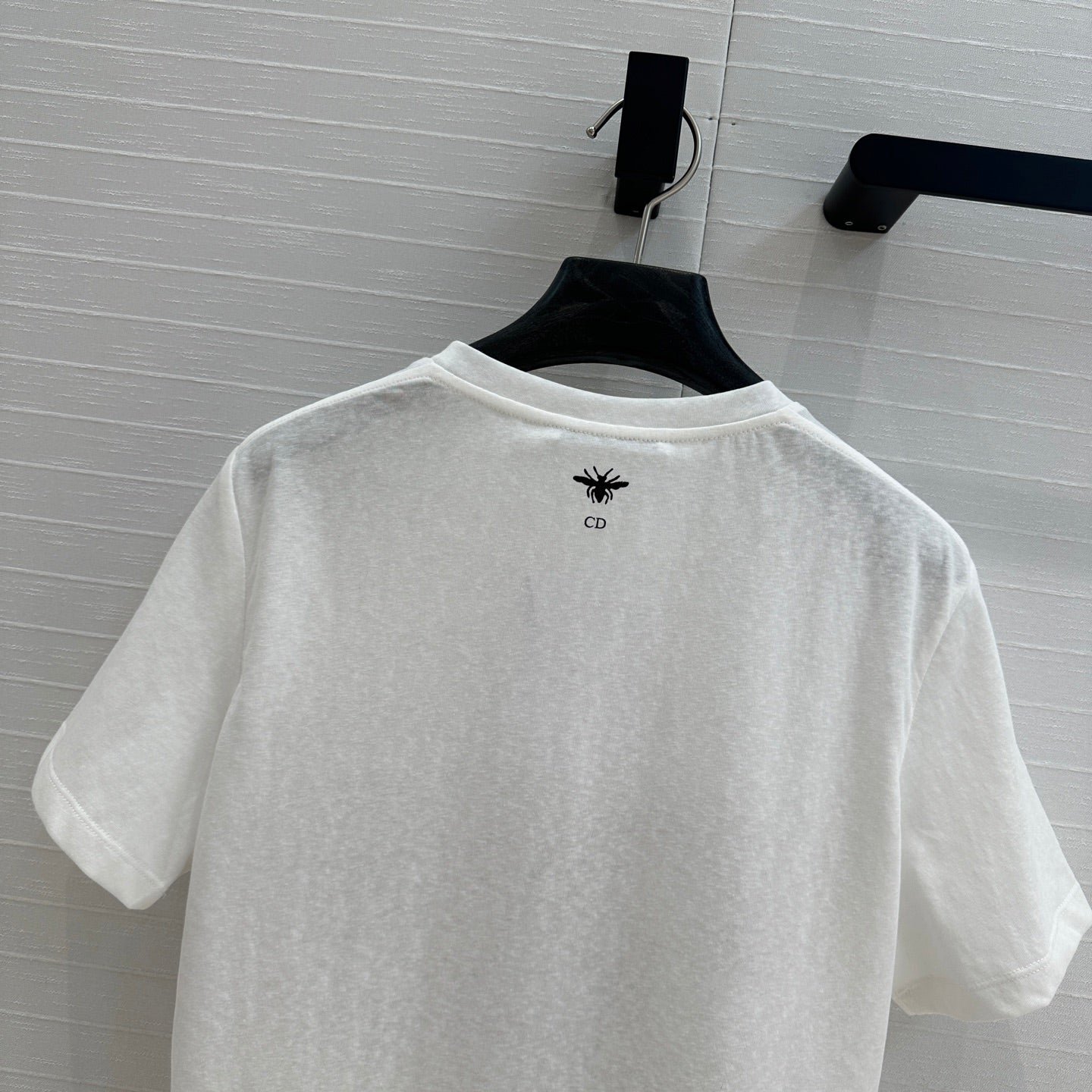 CD Heart T-shirt White Cotton