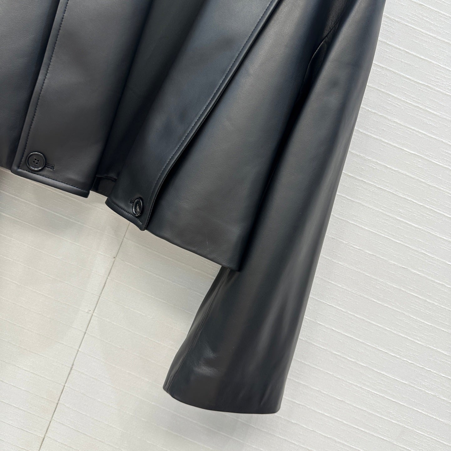 Loewe 25 Jacket Black Lambskin And Cotton