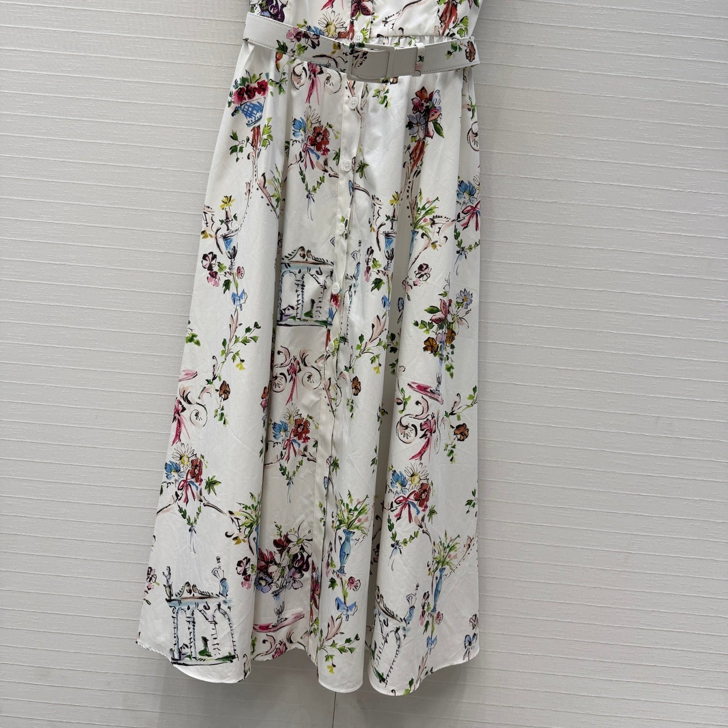 Dior 2026 Print Slip Dress Cotton 401997