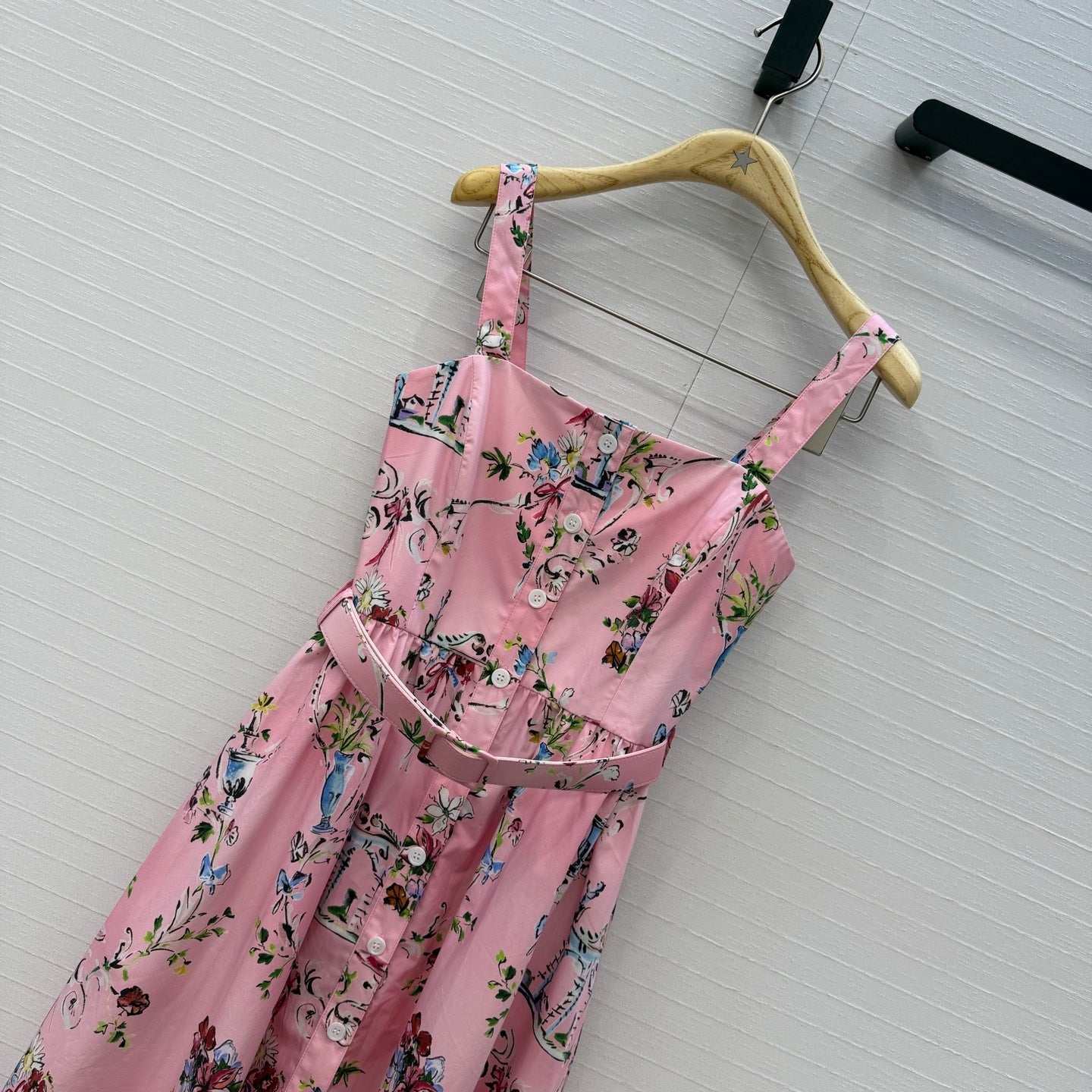 Dior 2026 Print Slip Dress Cotton 401997