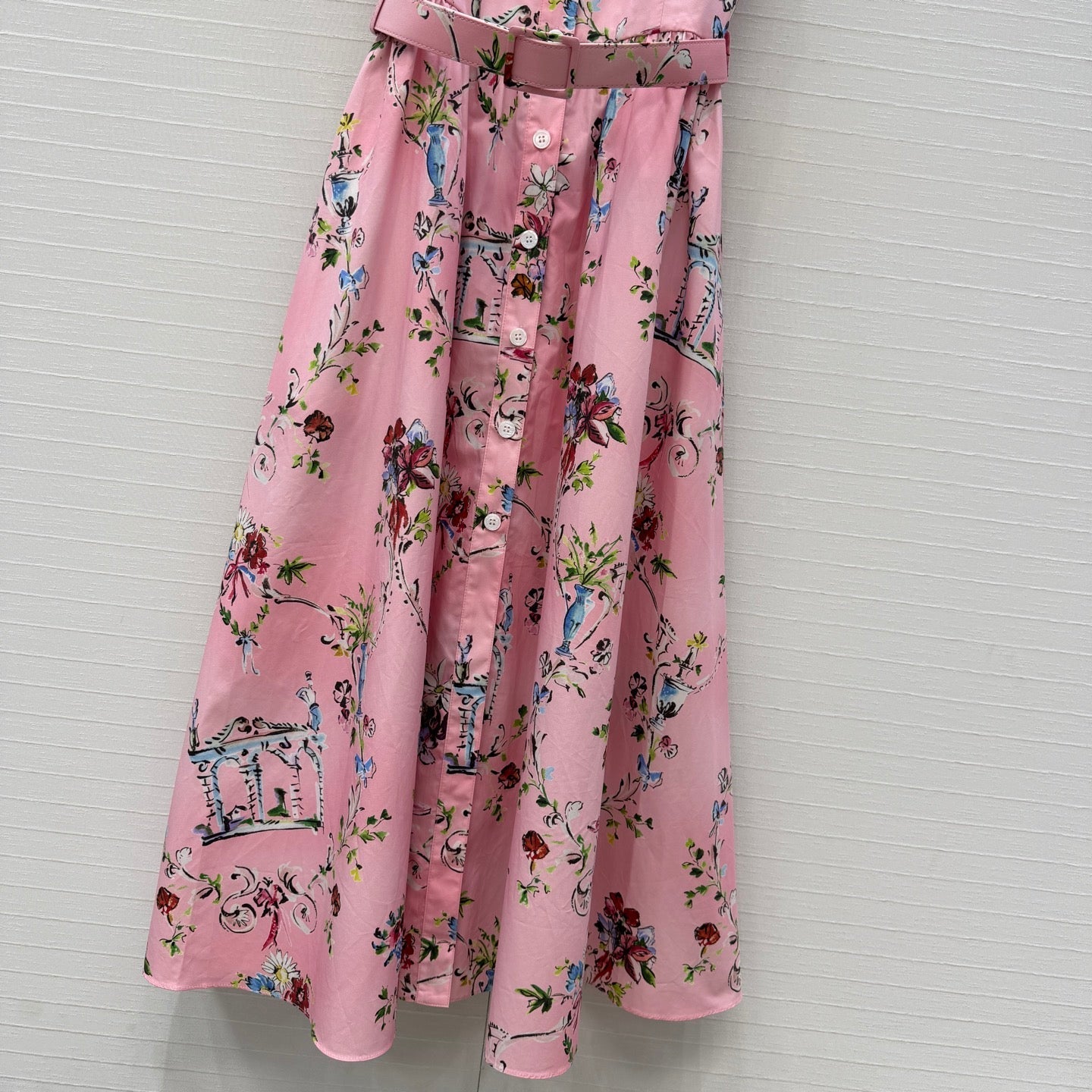 Dior 2026 Print Slip Dress Cotton 401997