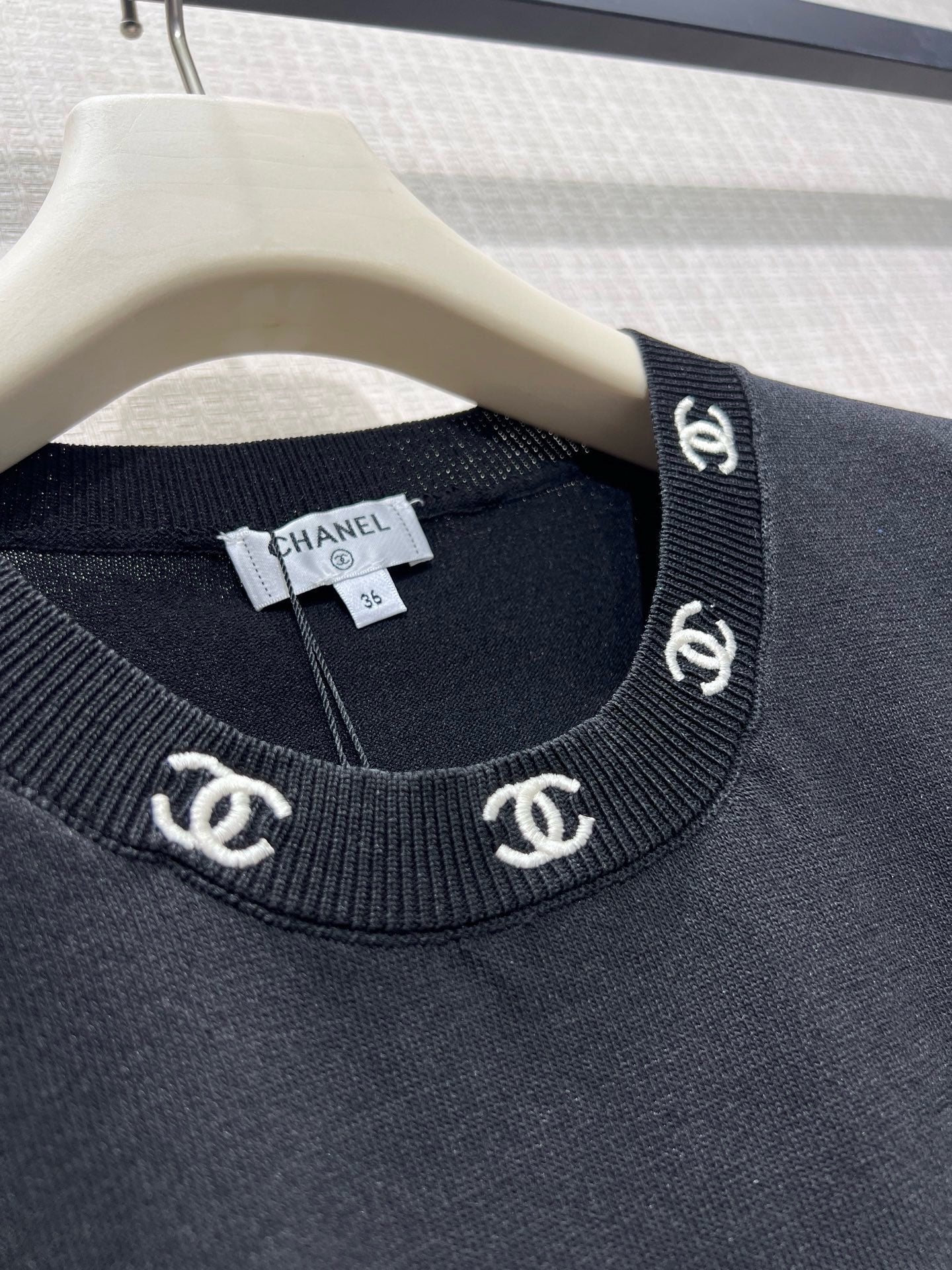 Chanel 2026 Vest Shirt Black Wool 399249