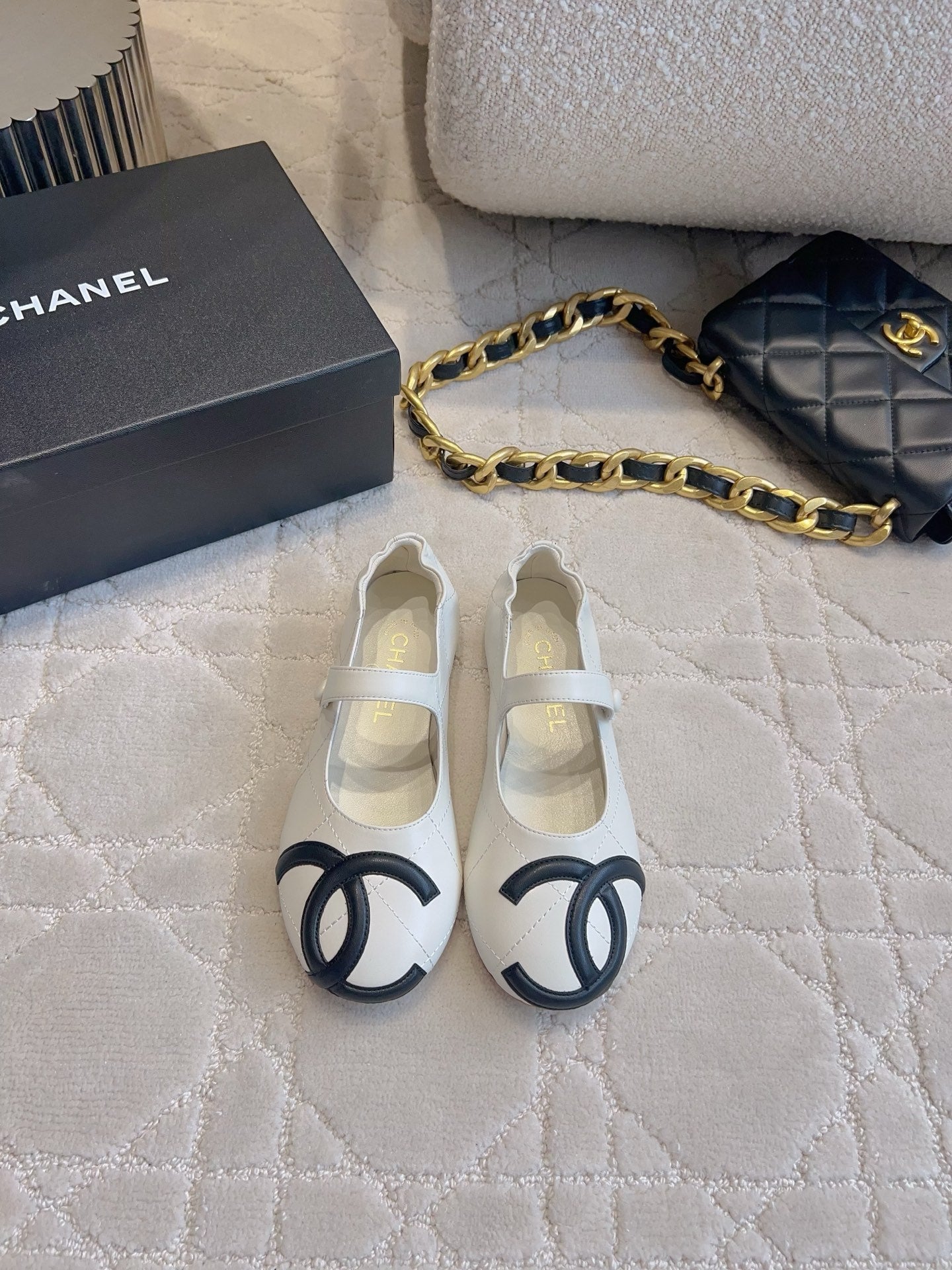 Chanel 2026 Double C Mary Jane Shoe Lambskin 850829