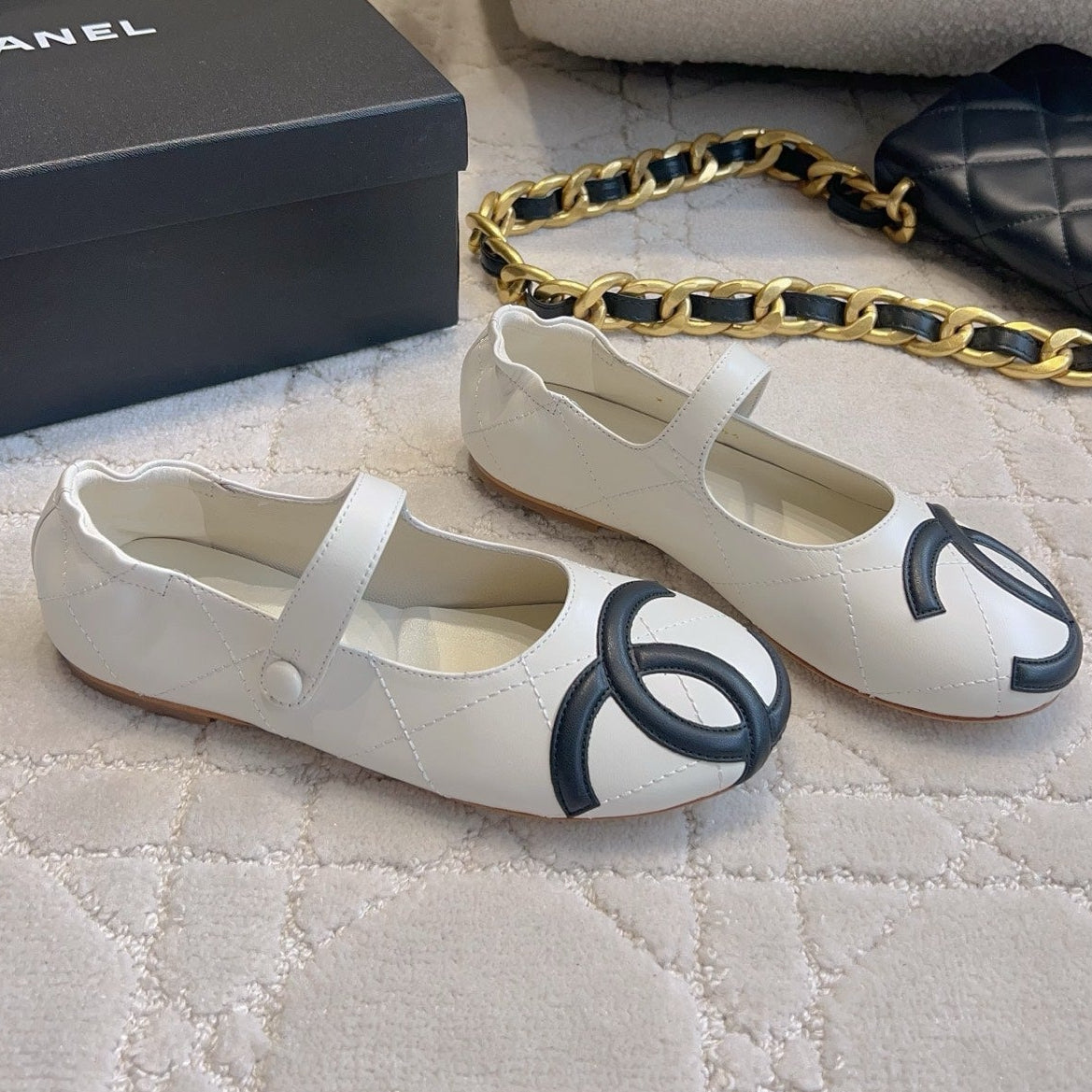 Chanel 2026 Double C Mary Jane Shoe Lambskin 850829