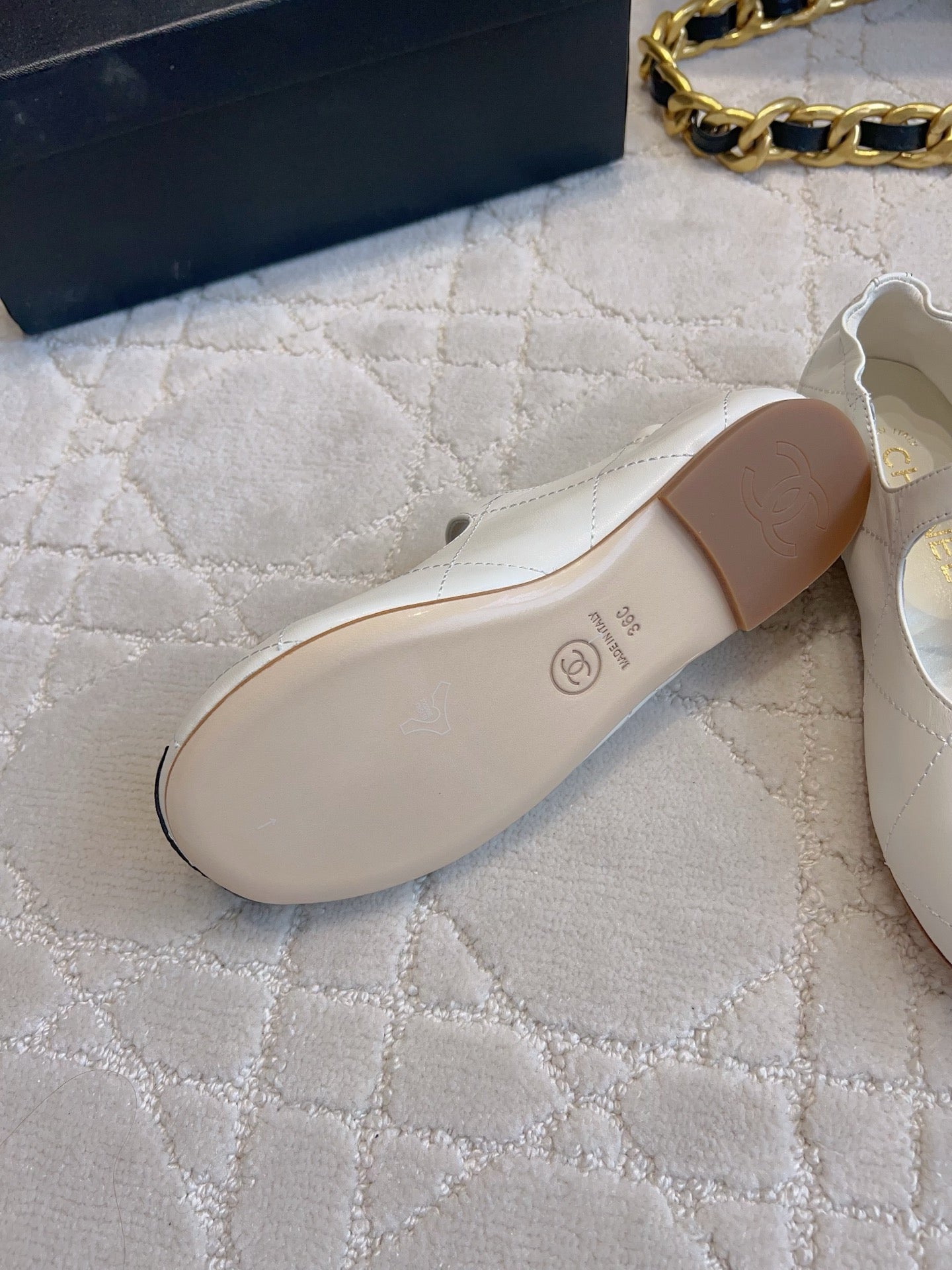 Chanel 2026 Double C Mary Jane Shoe Lambskin 850829