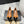 ALAIA PUMP 1 CM IN COPPER BROWN SUEDE MIX BLACK CALFSKIN