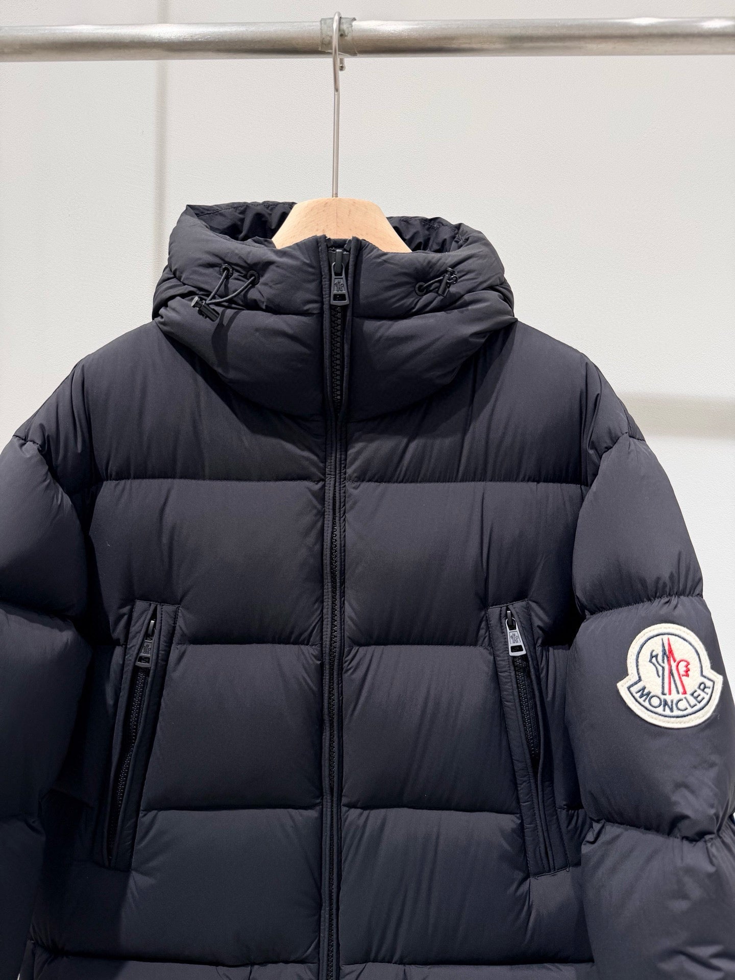 MC 2025 Long Down Coat Black Polyester