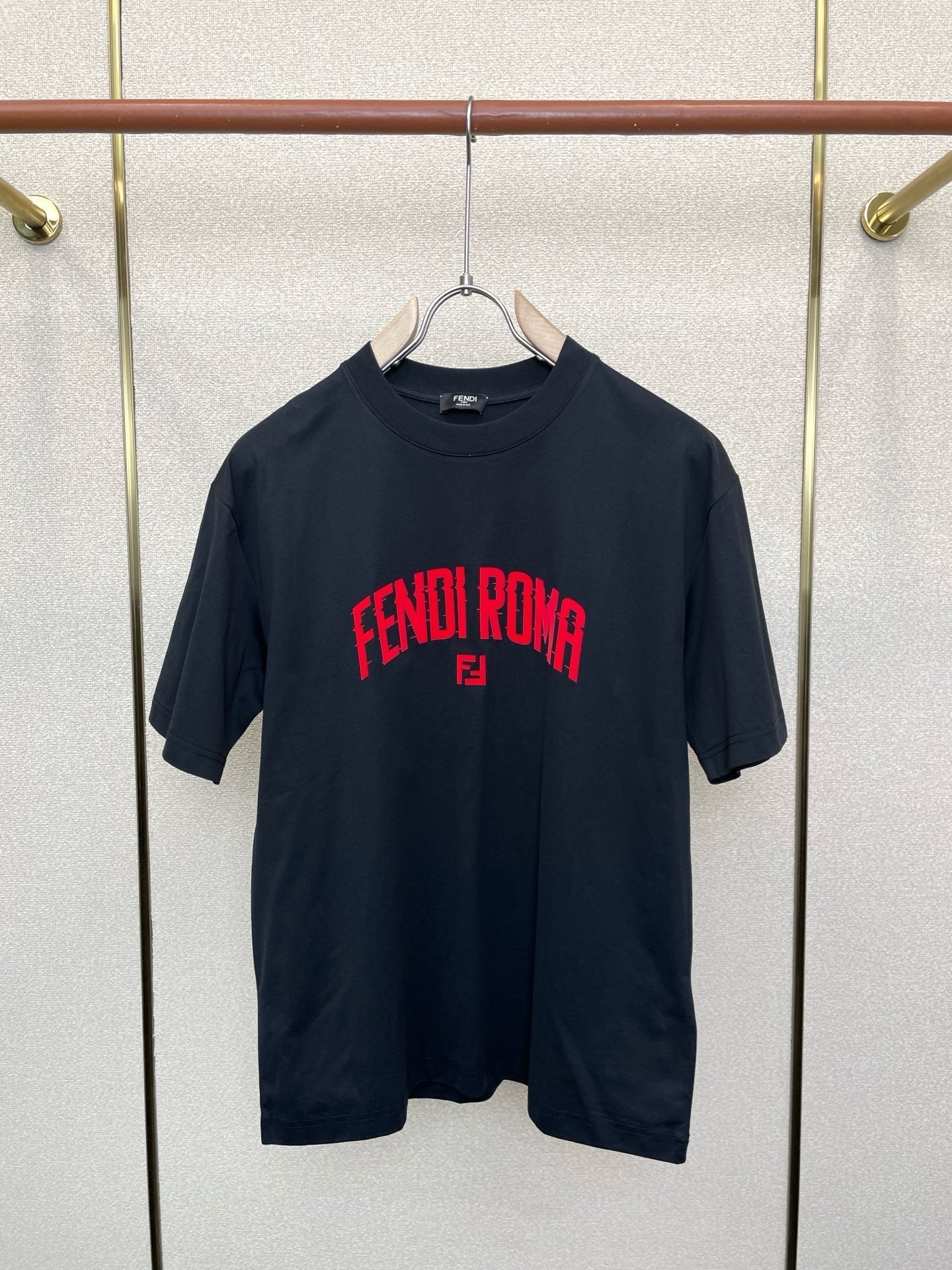 Fendi 2026 Men's Short-Sleeve T-Shirt Cotton 824363